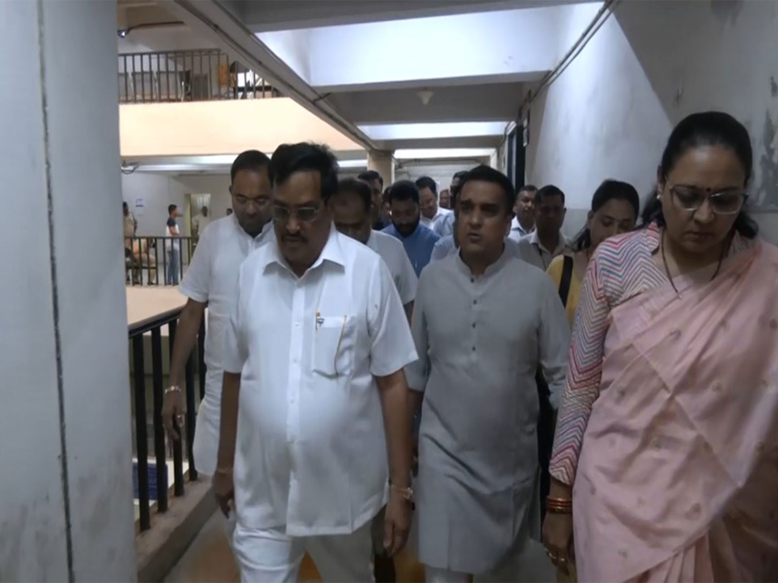 Union Minister CR Patil with Gujarat Home Minister Harsh Sanghavi (Photo/ANI) Union Minister CR Patil with Gujarat Home Minister Harsh Sanghavi (Photo/ANI)