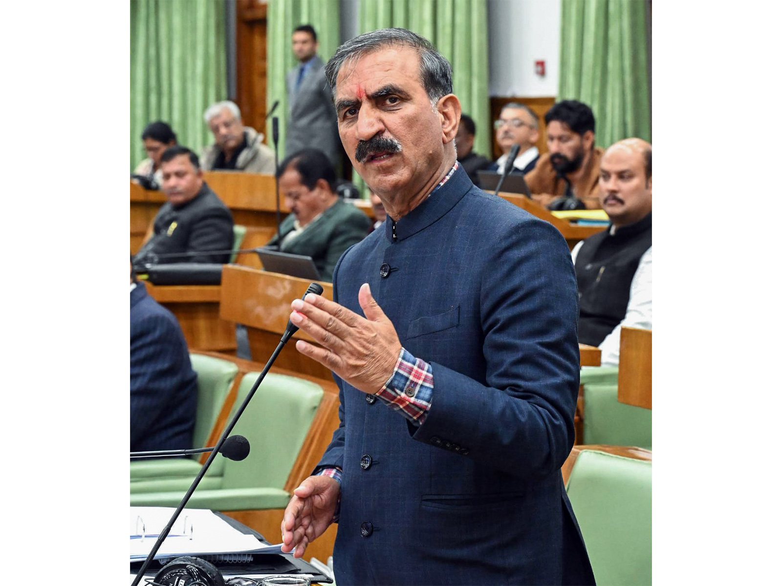 Himachal Pradesh Chief Minister Sukhvinder Singh Sukhu (File Photo/ANI) Himachal Pradesh Chief Minister Sukhvinder Singh Sukhu (File Photo/ANI)