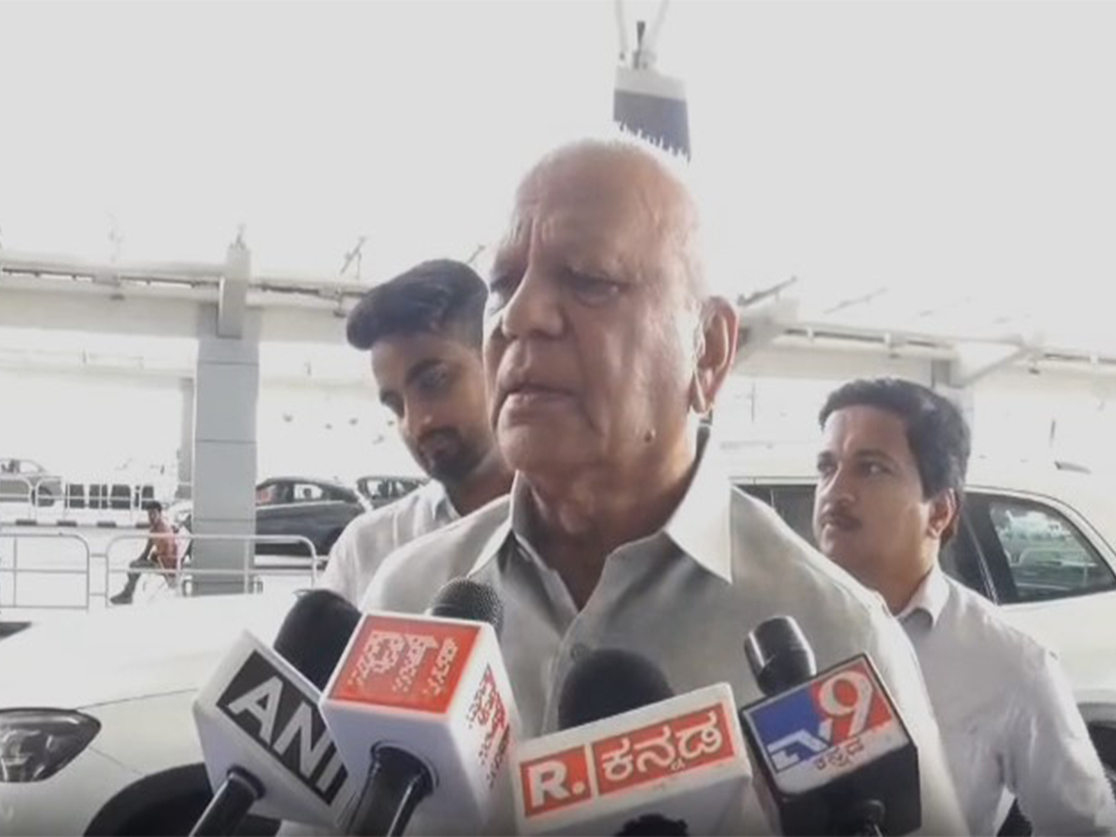 Senior Congress leader SR Patil (Photo/ANI)