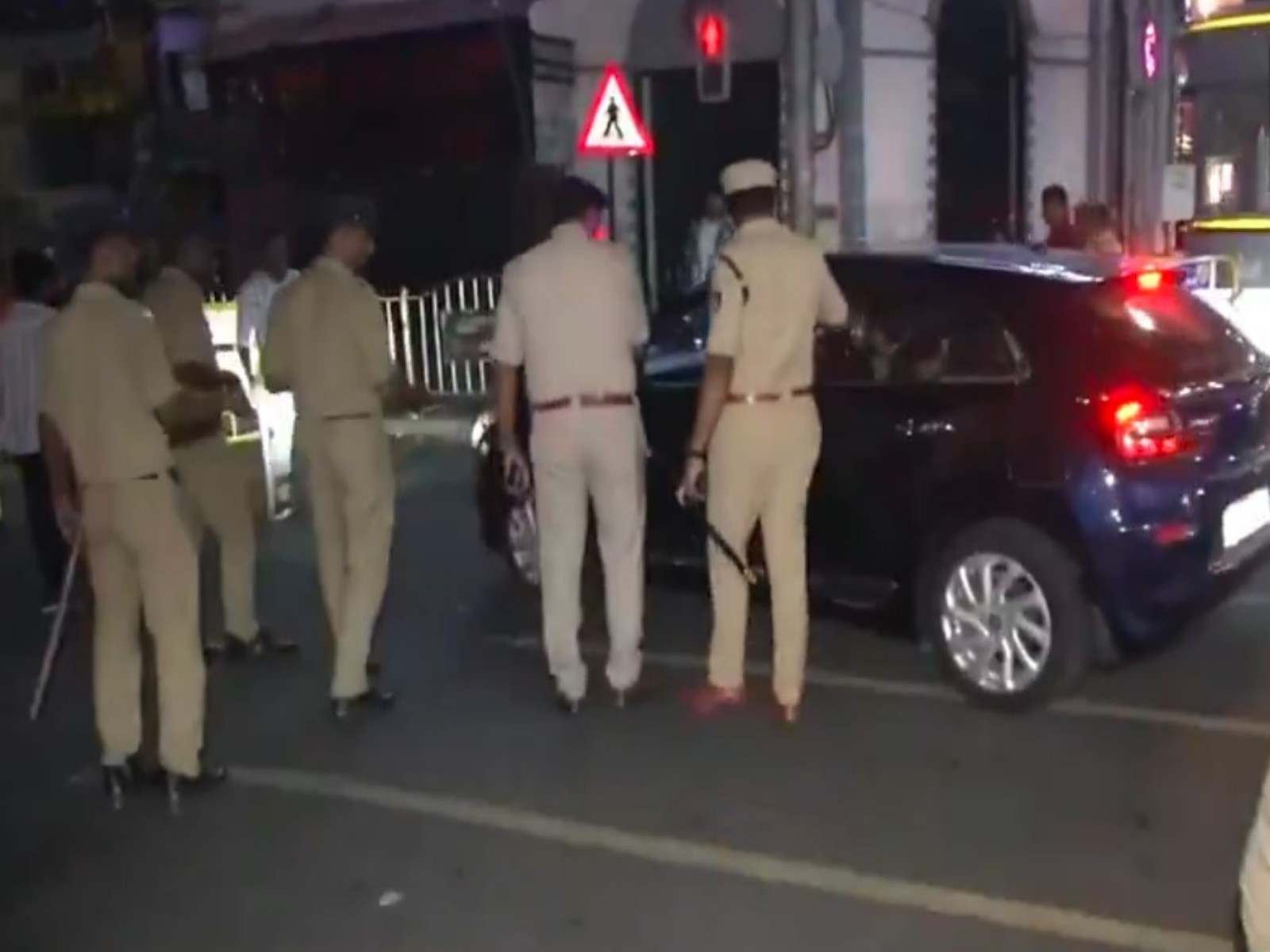 Bengaluru police tightens security after RCB wins IPL final (Photo/ANI) Bengaluru police tightens security after RCB wins IPL final (Photo/ANI)