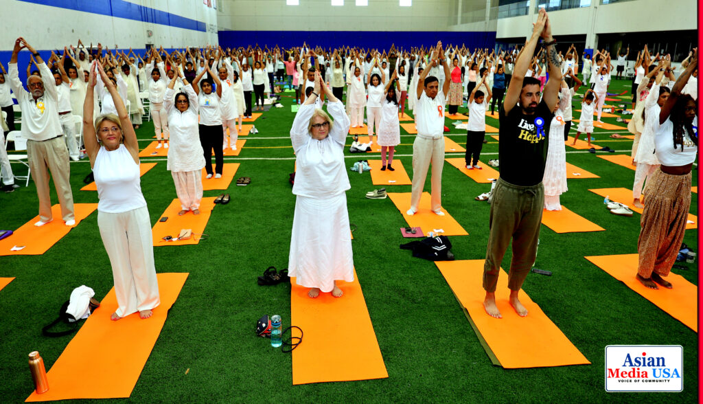 Thousands Celebrate International Yoga Day At Chicagoland’s&hellip;