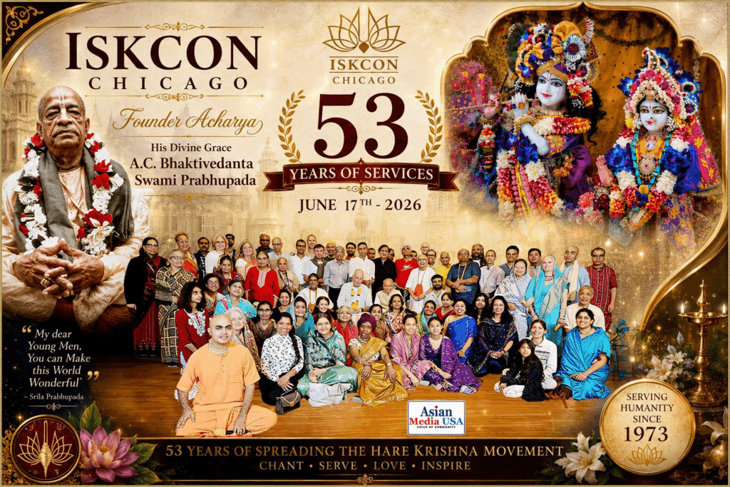 ISKCON Chicago Celebrates Legacy Of Sri Sri&hellip;