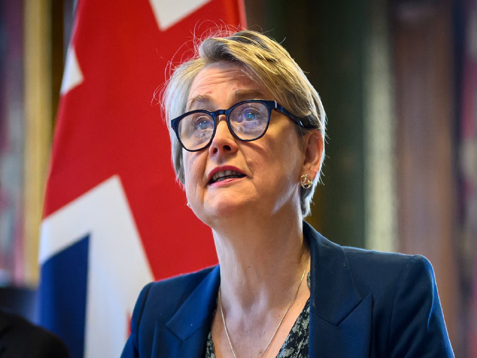UK Foreign Minister Yvette Cooper (Photo/Reuters)