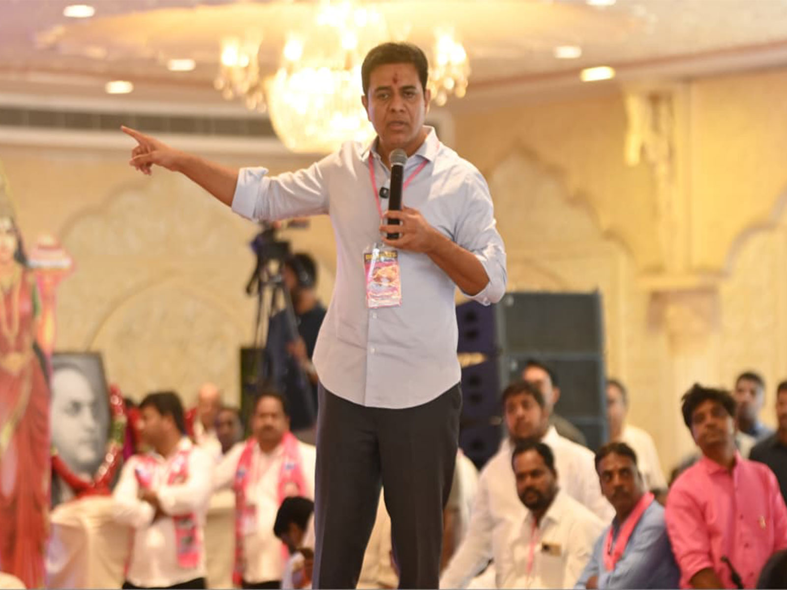 BRS working president KT Rama Rao (Photo/ANI)