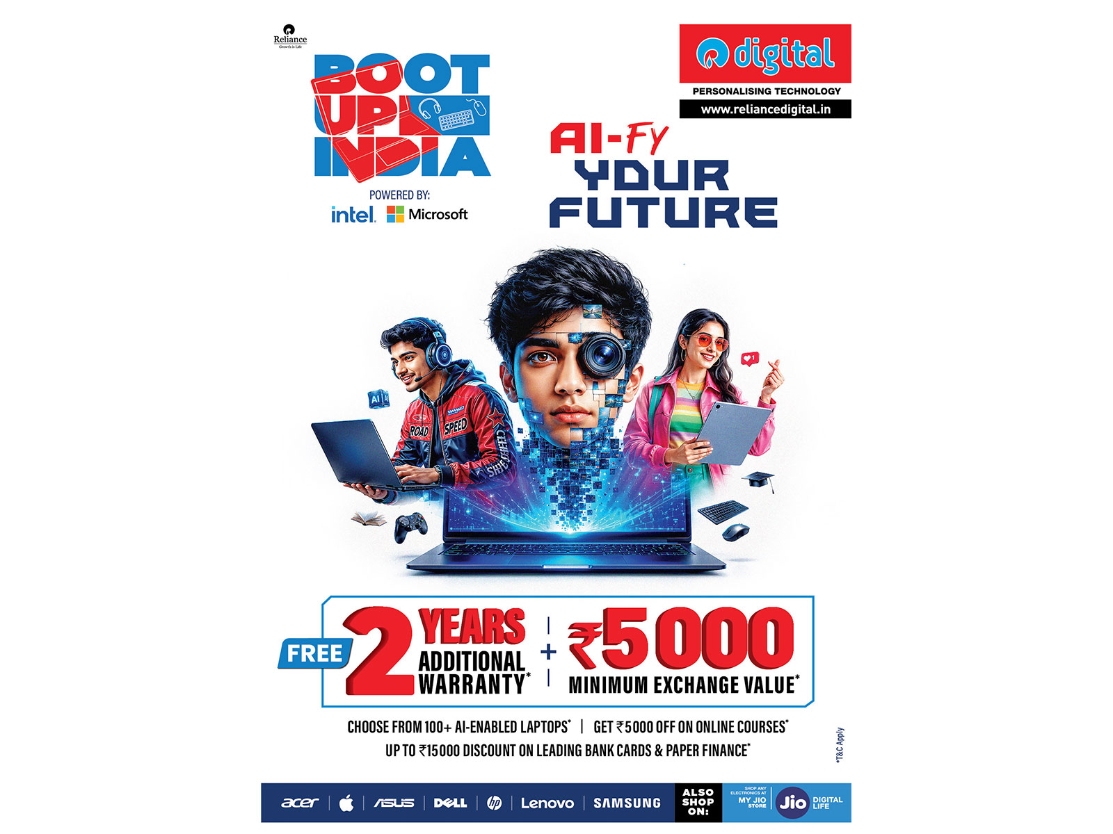 Reliance Digital is All Set to AI-fy India with the Boot Up 2026 Campaign