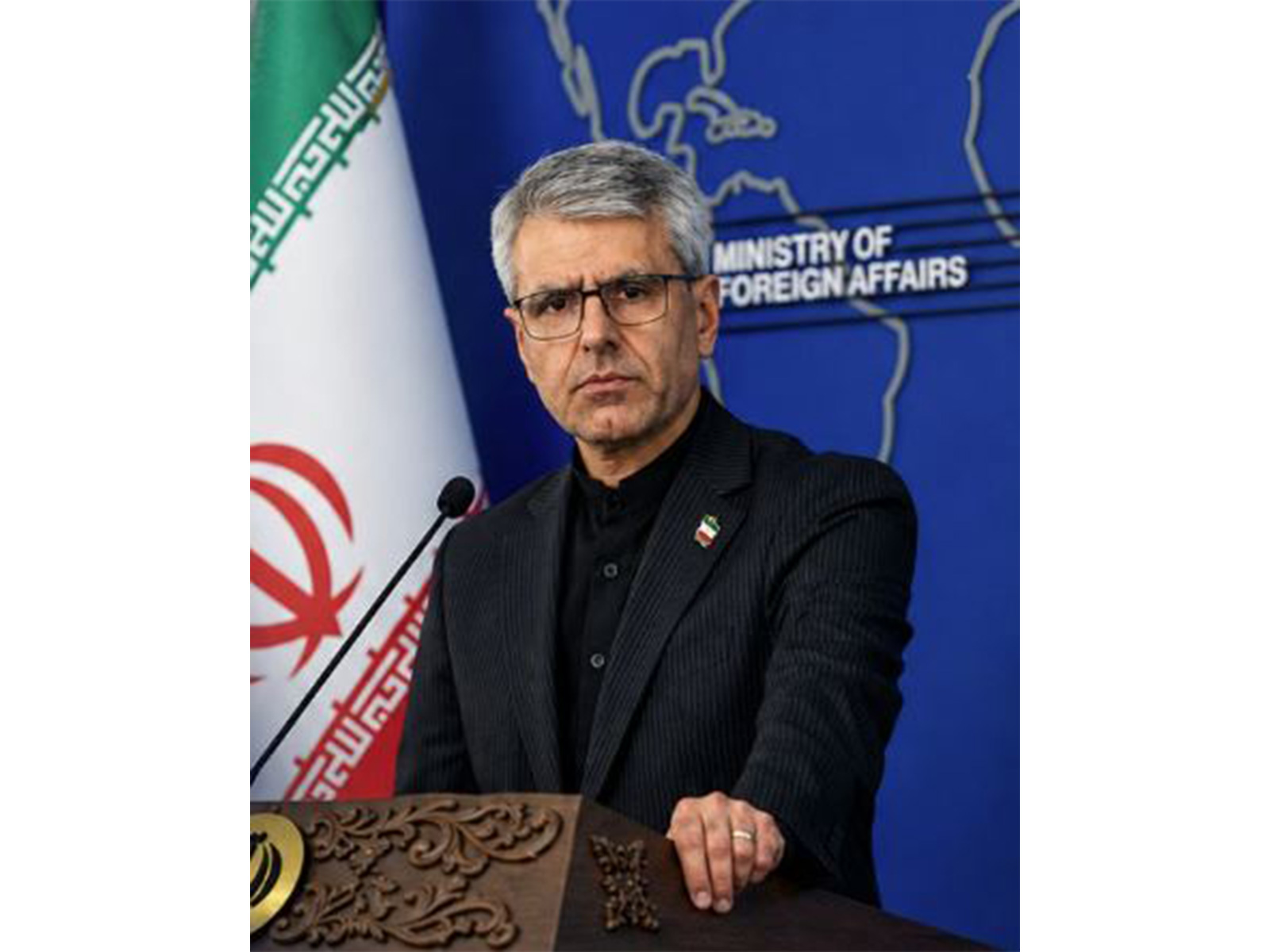 Esmail Baghaei, Spokesman for the Iran's Ministry of Foreign Affairs (Photo/X@IRIMFA_EN) Esmail Baghaei, Spokesman for the Iran's Ministry of Foreign Affairs (Photo/X@IRIMFA_EN)
