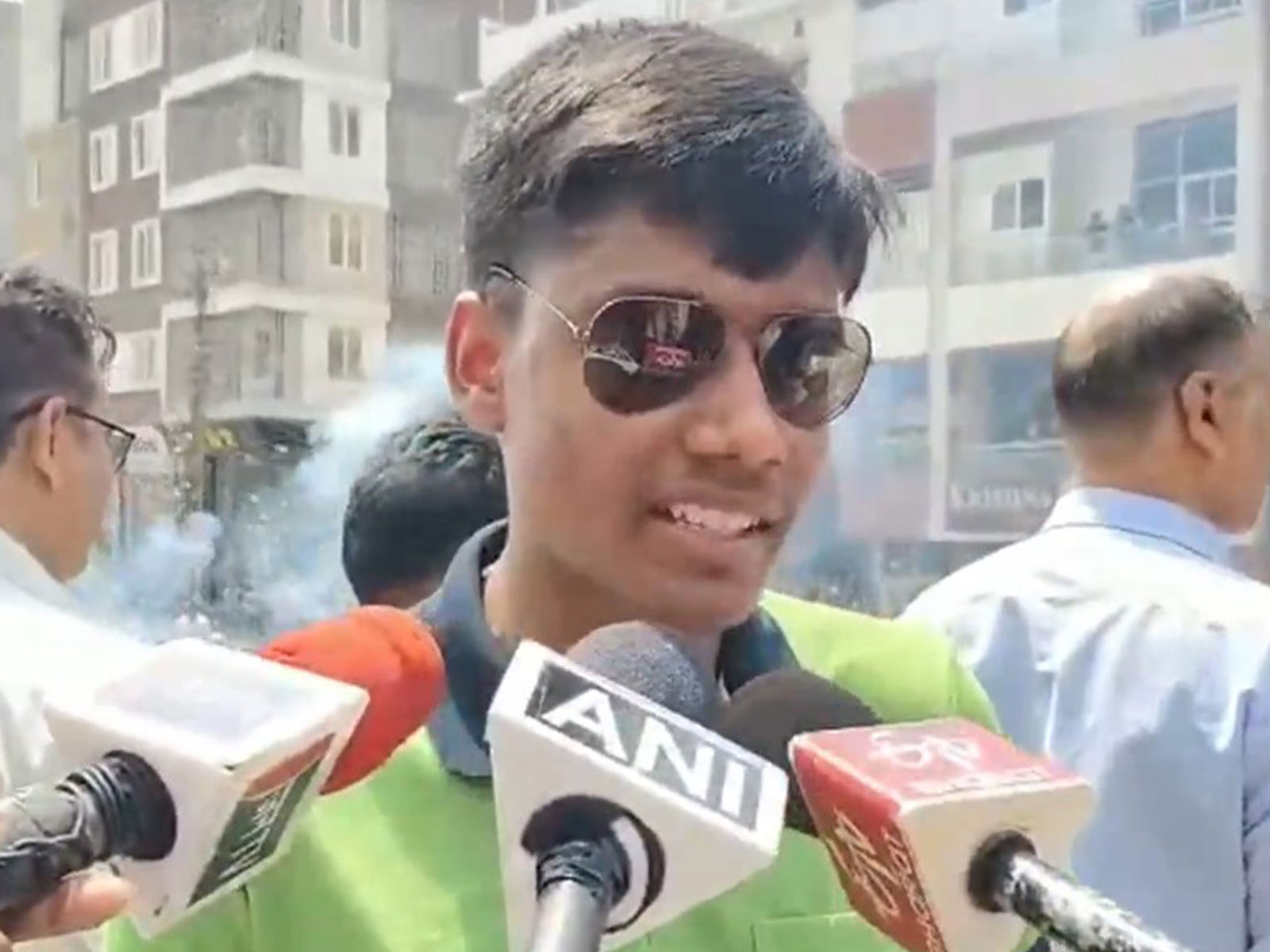 Shubham Kumar, AIR 1 in JEE Advanced 2026 (Photo/ANI) Shubham Kumar, AIR 1 in JEE Advanced 2026 (Photo/ANI)