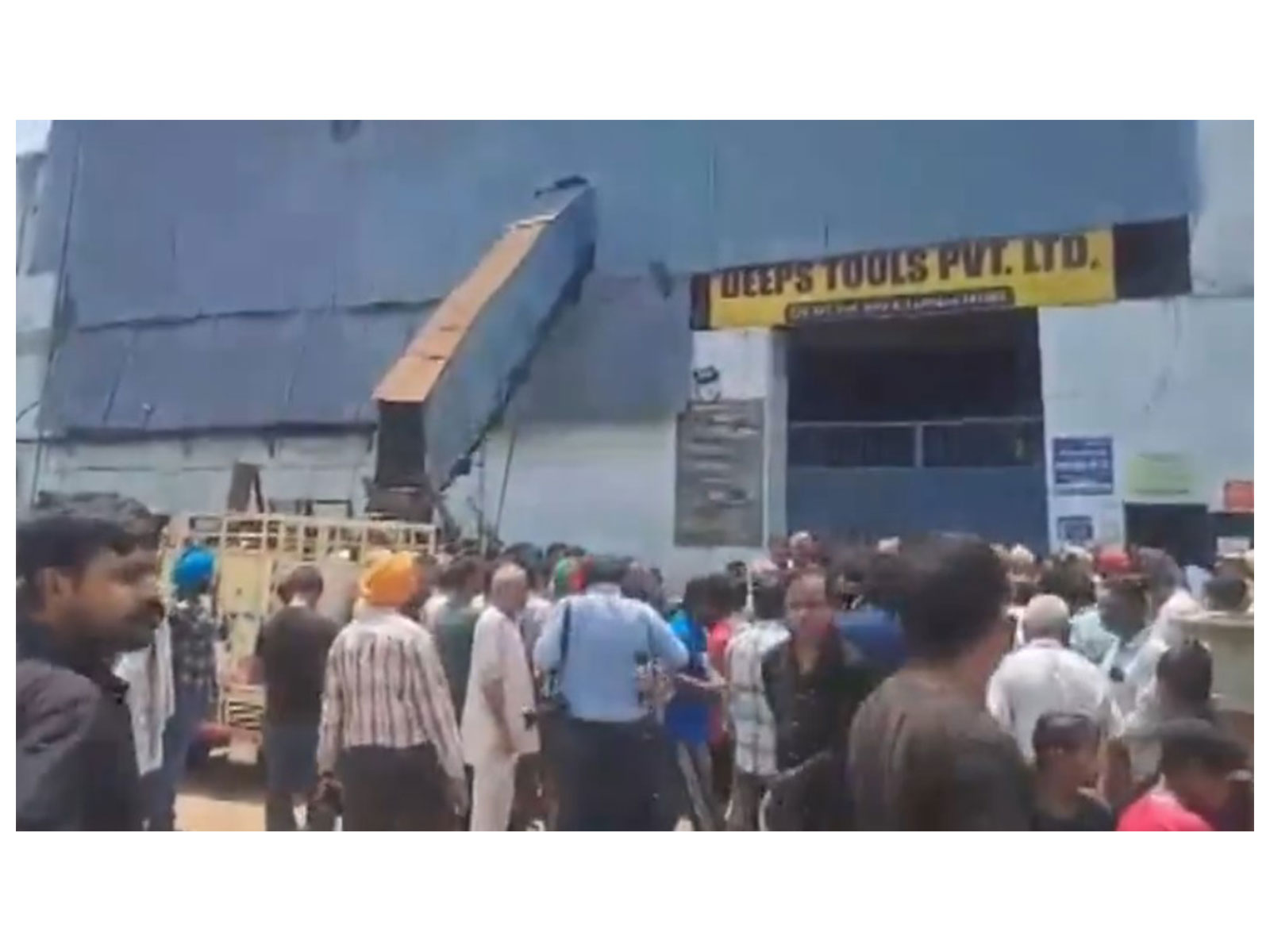 Visuals from the site (Photo/ANI) Visuals from the site (Photo/ANI)