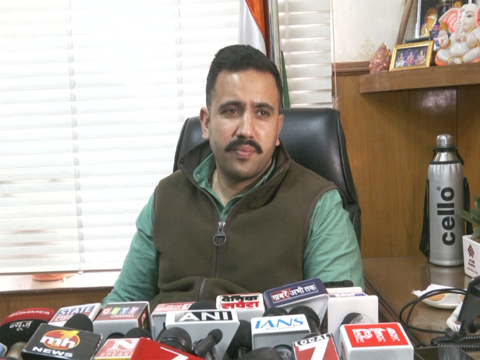 Himachal Pradesh PWD Minister Vikramaditya Singh (Photo/ANI) Himachal Pradesh PWD Minister Vikramaditya Singh (Photo/ANI)