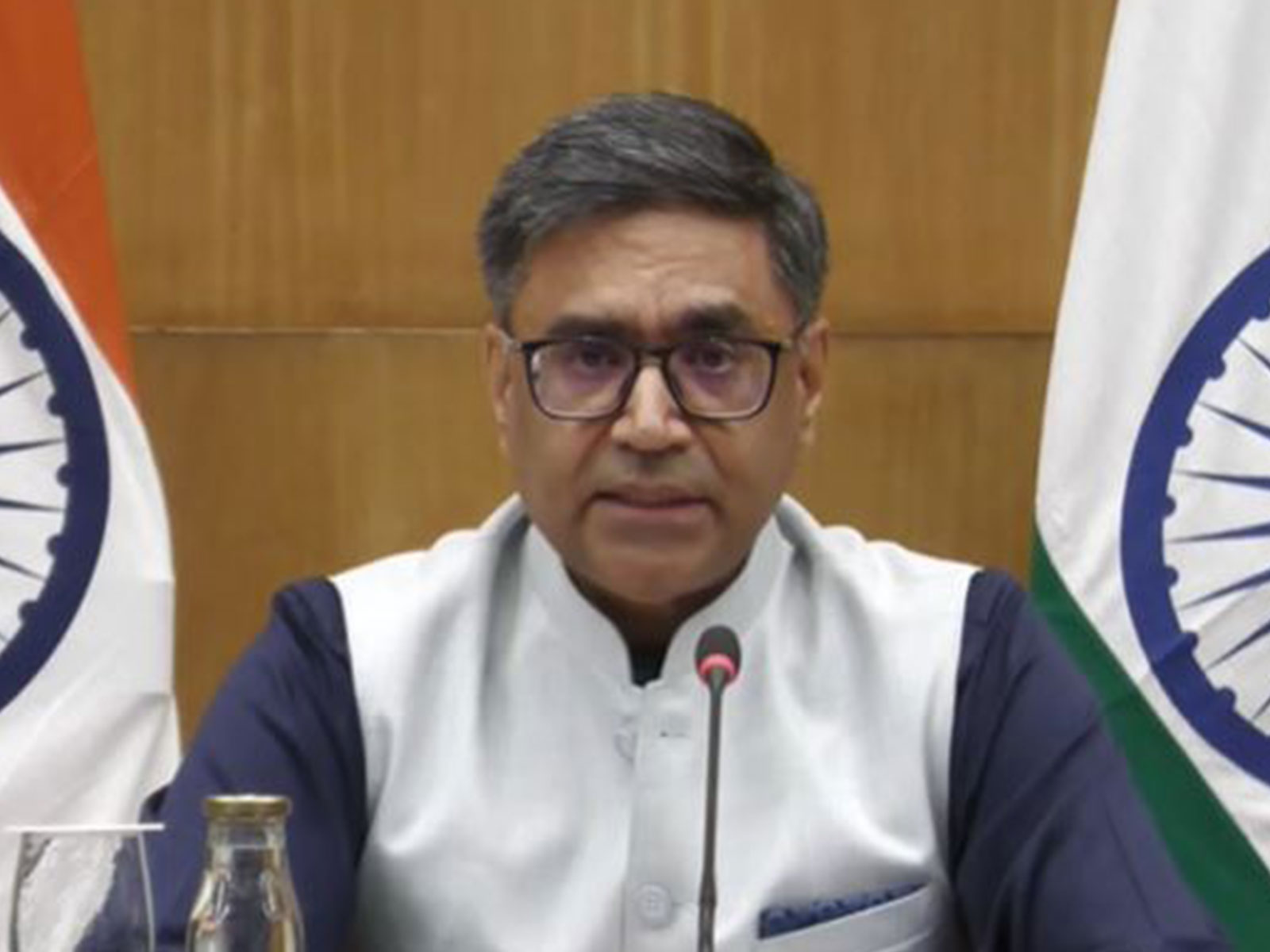 Foreign Secretary Vikram Misri (Photo/YouTube@Ministry of External Affairs, India) Foreign Secretary Vikram Misri (Photo/YouTube@Ministry of External Affairs, India)