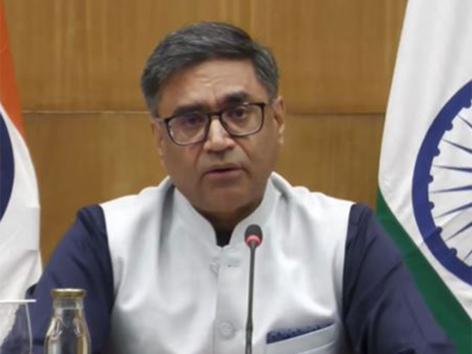 Foreign Secretary Vikram Misri (Photo/YouTube@Ministry of External Affairs, India) Foreign Secretary Vikram Misri (Photo/YouTube@Ministry of External Affairs, India)