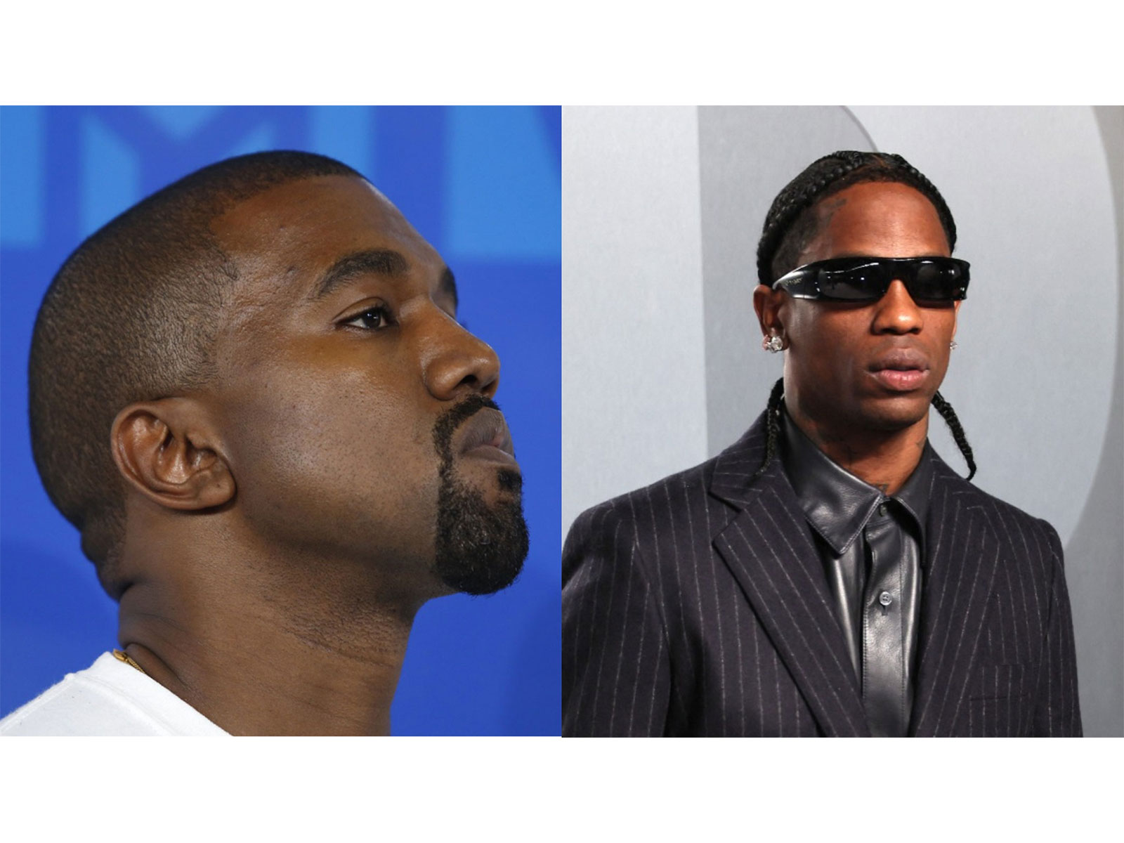 Kanye West, Travis Scott (File photo/Reuters) Kanye West, Travis Scott (File photo/Reuters)