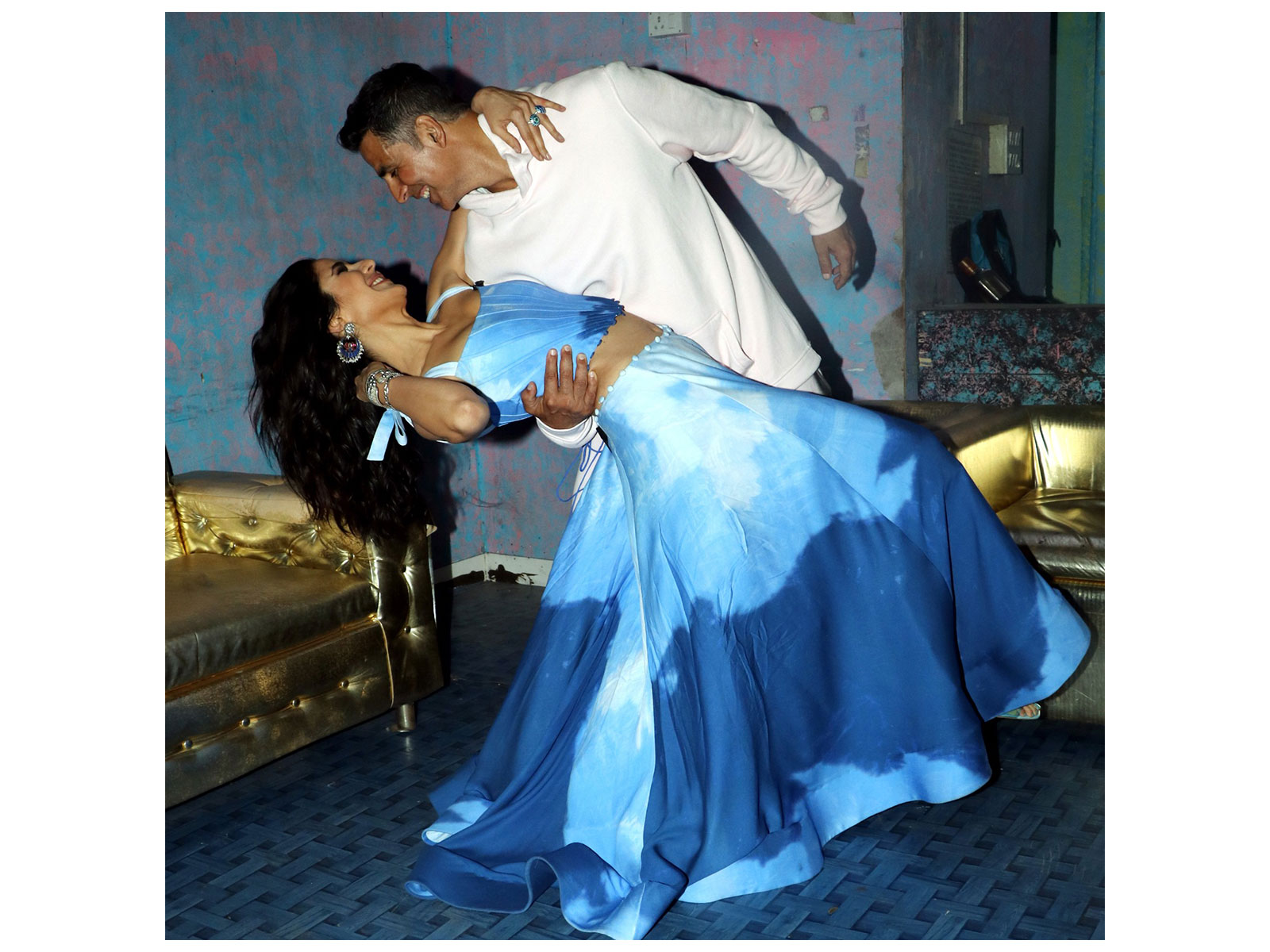 Akshay Kumar and Katrina Kaif (Image source: ANI)