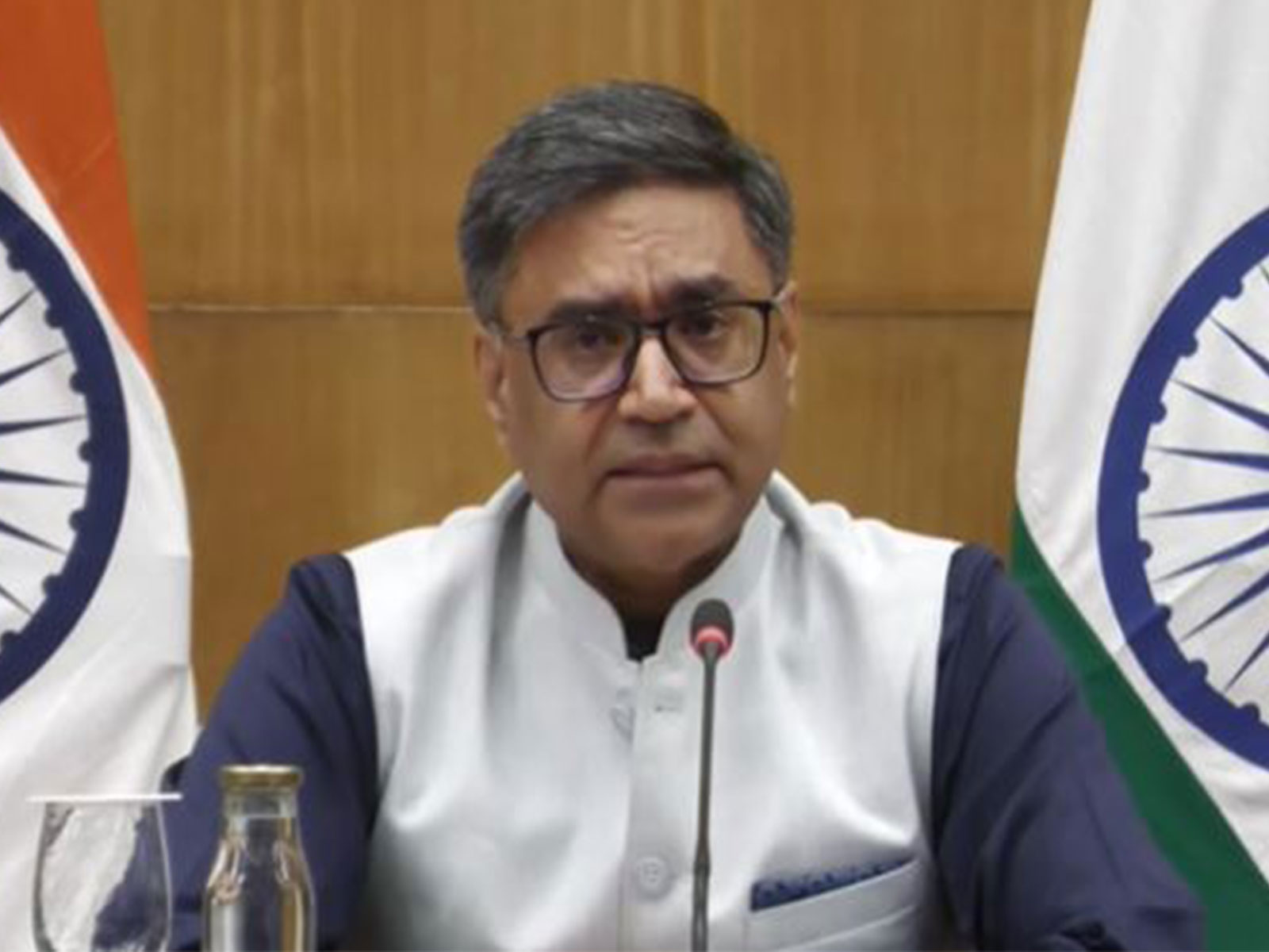 Foreign Secretary Vikram Misri (Photo/YouTube@Ministry of External Affairs, India) Foreign Secretary Vikram Misri (Photo/YouTube@Ministry of External Affairs, India)