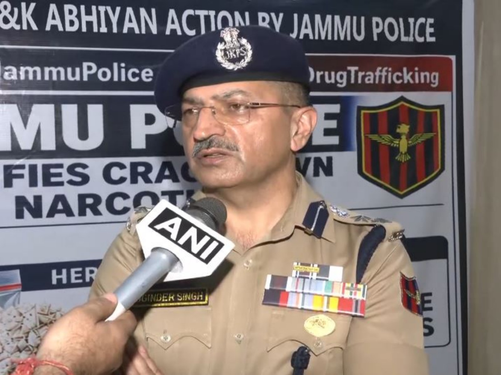 Jammu SSP Joginder Singh (Photo/ANI) Jammu SSP Joginder Singh (Photo/ANI)