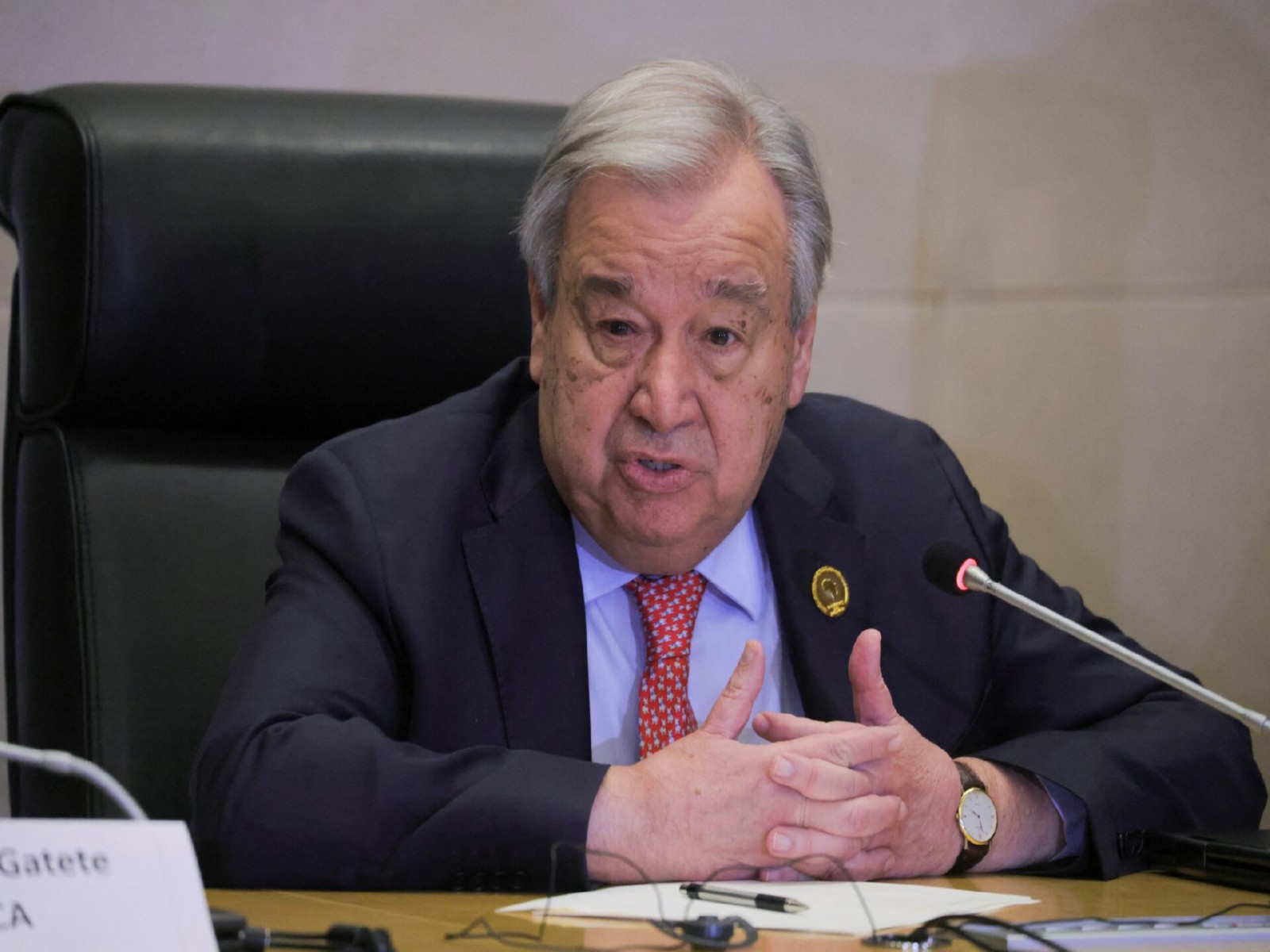 UN Secretary-General Antonio Guterres (Photo/Reuters) UN Secretary-General Antonio Guterres (Photo/Reuters)