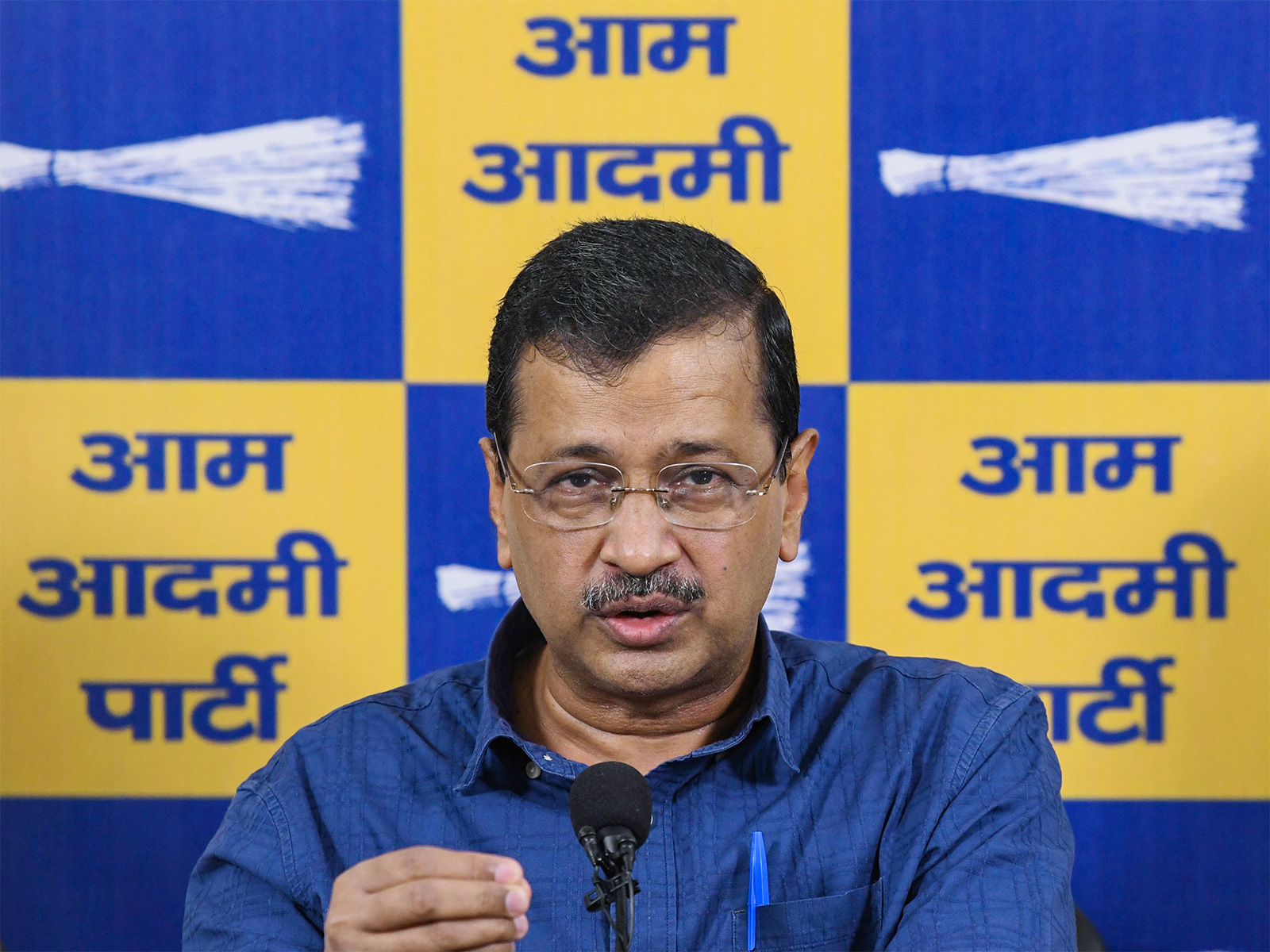AAP chief Arvind Kejriwal (File Photo/ANI)