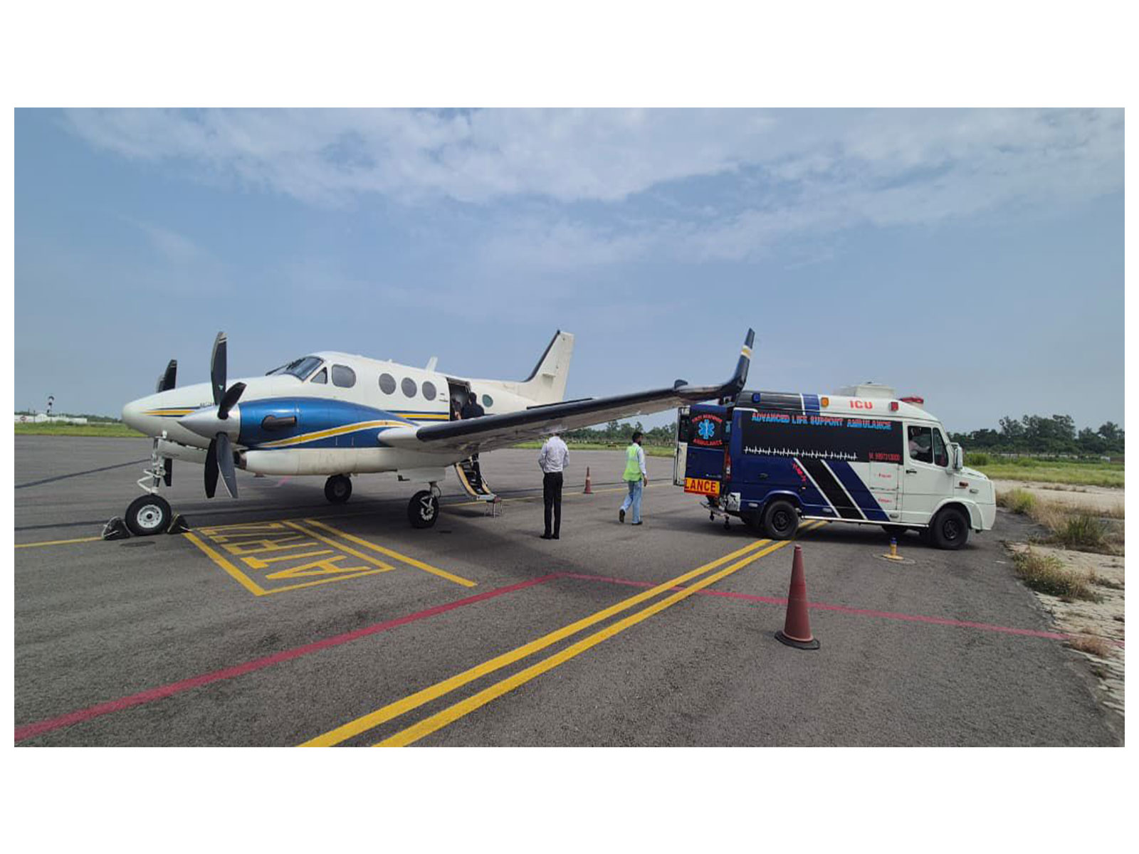 Visual from Pantnagar Airport (Photo/ANI) Visual from Pantnagar Airport (Photo/ANI)