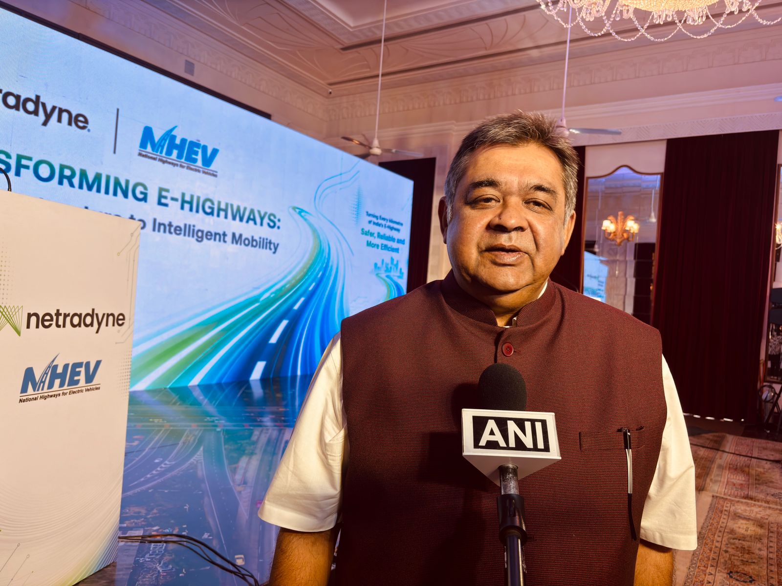 Durgadutt Nedungadi, Senior Vice President for EMEA & APAC Business at Netradyne (Photo/ANI)
