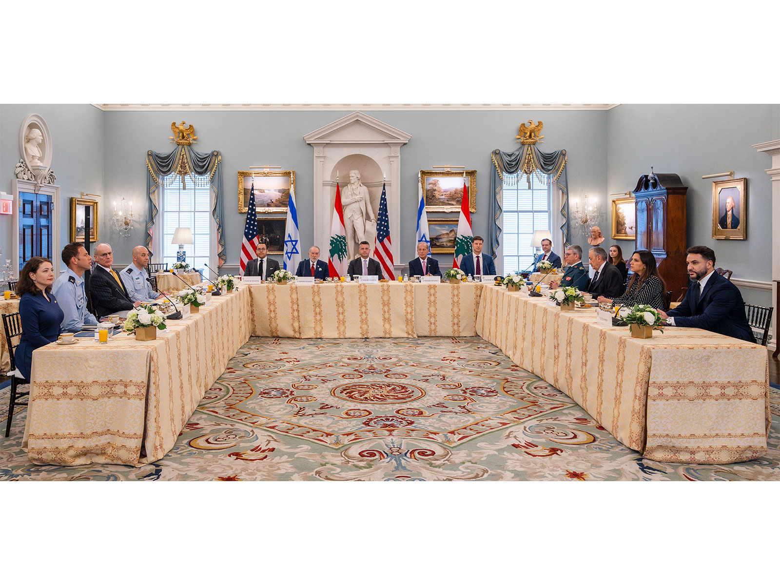 Fourth round of Israel-Lebanon talks begins in Washington under US mediation