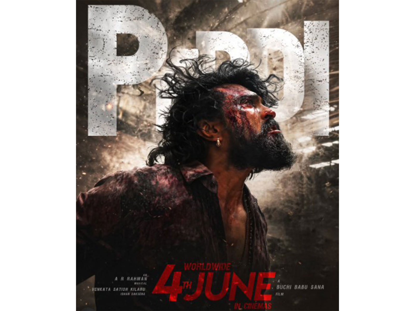 Peddi poster (Photo/instagram/@vriddhicinemas) Peddi poster (Photo/instagram/@vriddhicinemas)