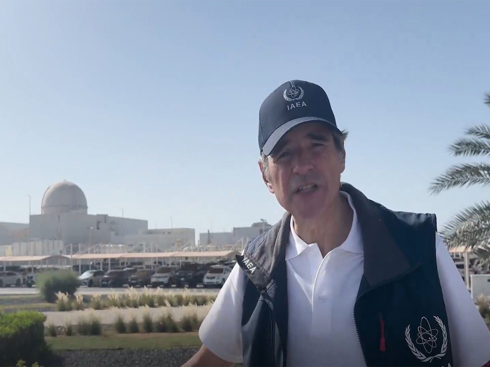 IAEA Director-General Rafael Grossi during a visit to the Barakah Nuclear Power Plant in the United Arab Emirates following last month's drone strike at the facility. (Photo: X/@rafaelmgrossi) IAEA Director-General Rafael Grossi during a visit to the Barakah Nuclear Power Plant in the United Arab Emirates following last month's drone strike at the facility. (Photo: X/@rafaelmgrossi)