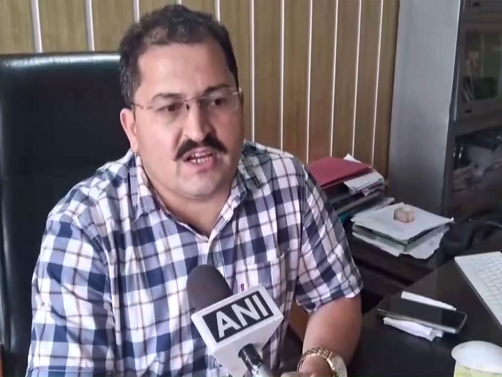 Conservator of Forests (West Circle), Rajouri, Sat Pal (Photo/ANI)