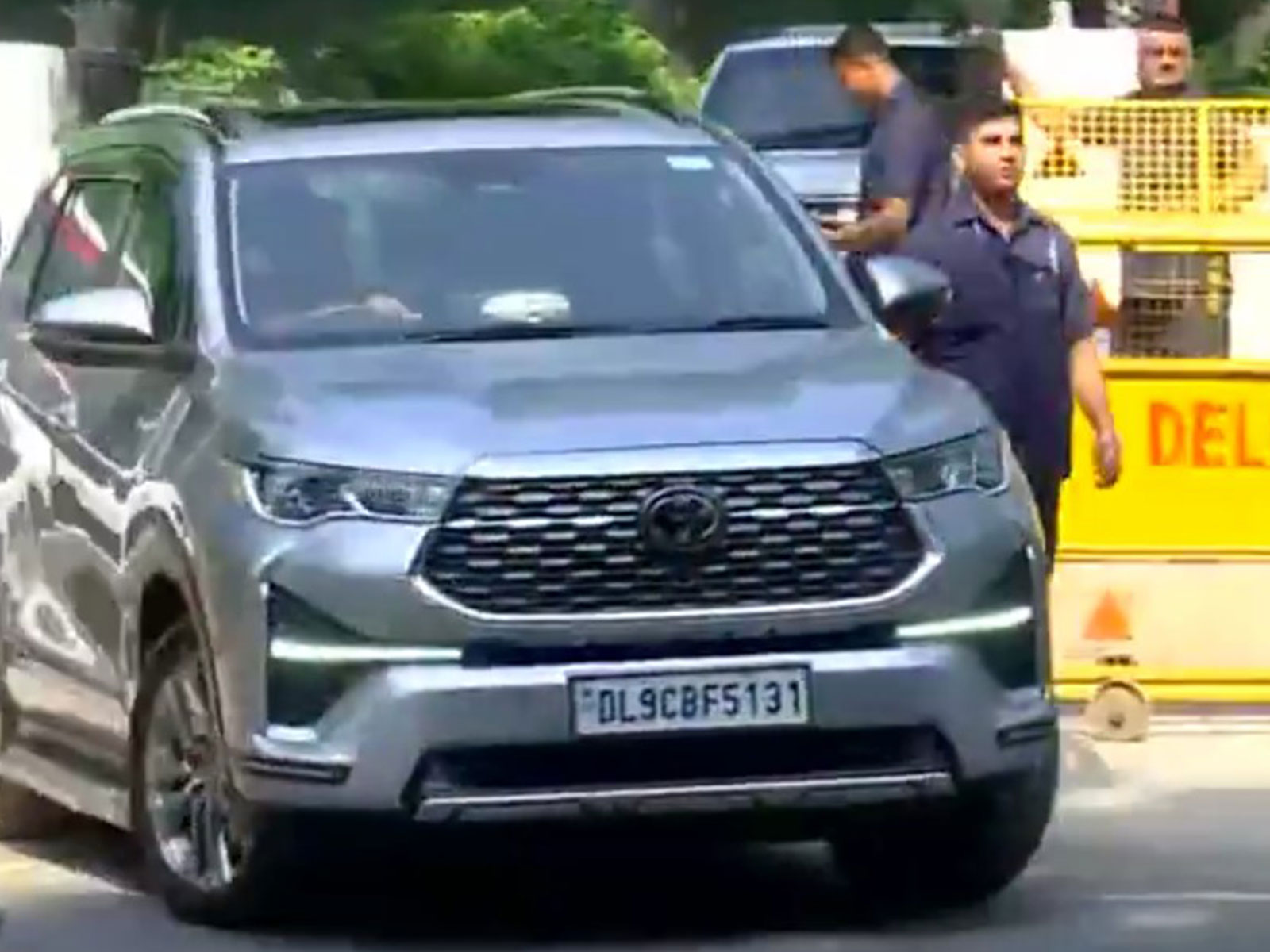 Visual from Rahul Gandhi's residence (Photo/ANI)