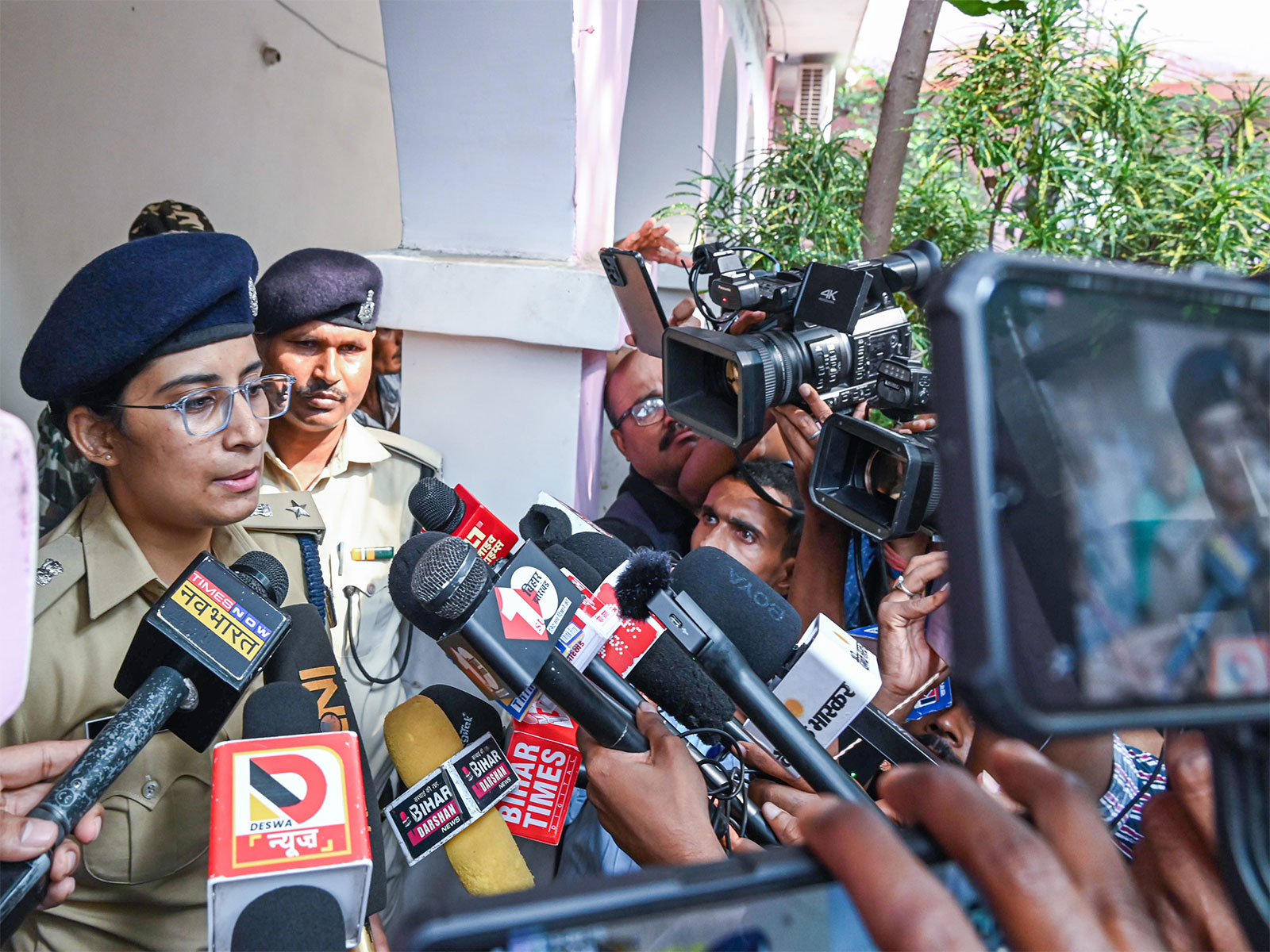 Patna Superintendent of Police (SP) Diksha (File Photo/ANI)