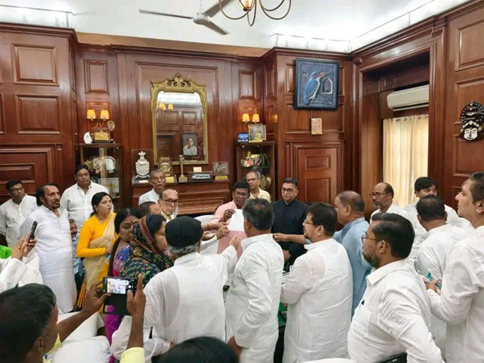 TMC MLAs reject party supremo Mamata Banerjee’s LoP choice (Photo/ANI)