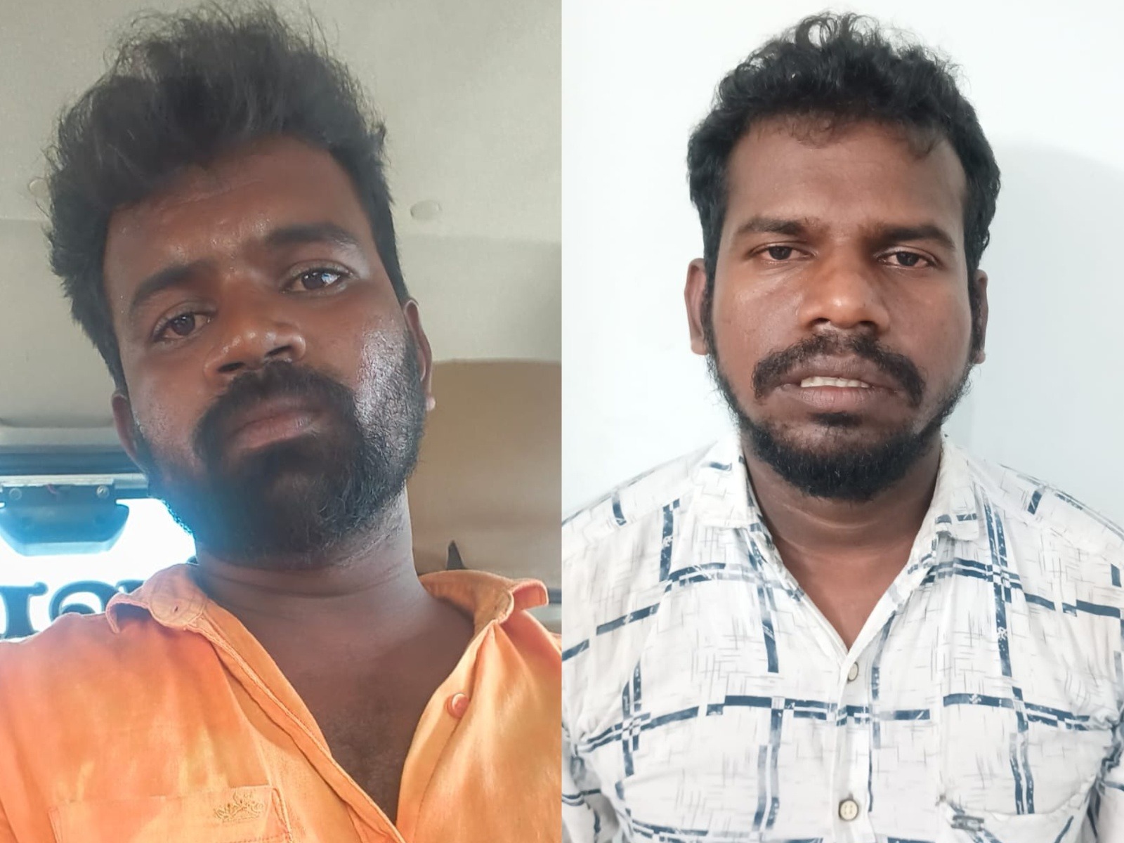 Accused Karthik (left) and accused Mohanraj (right) arrested (File Photo/ANI)