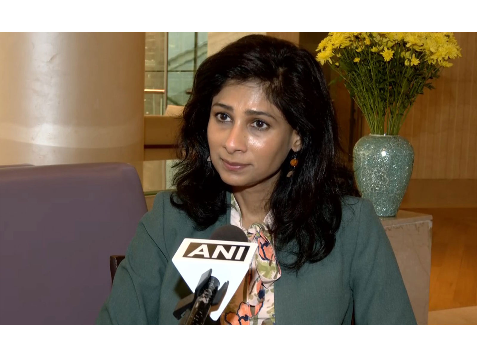 Gita Gopinath, former Deputy Managing Director, IMF (Photo-ANI) 