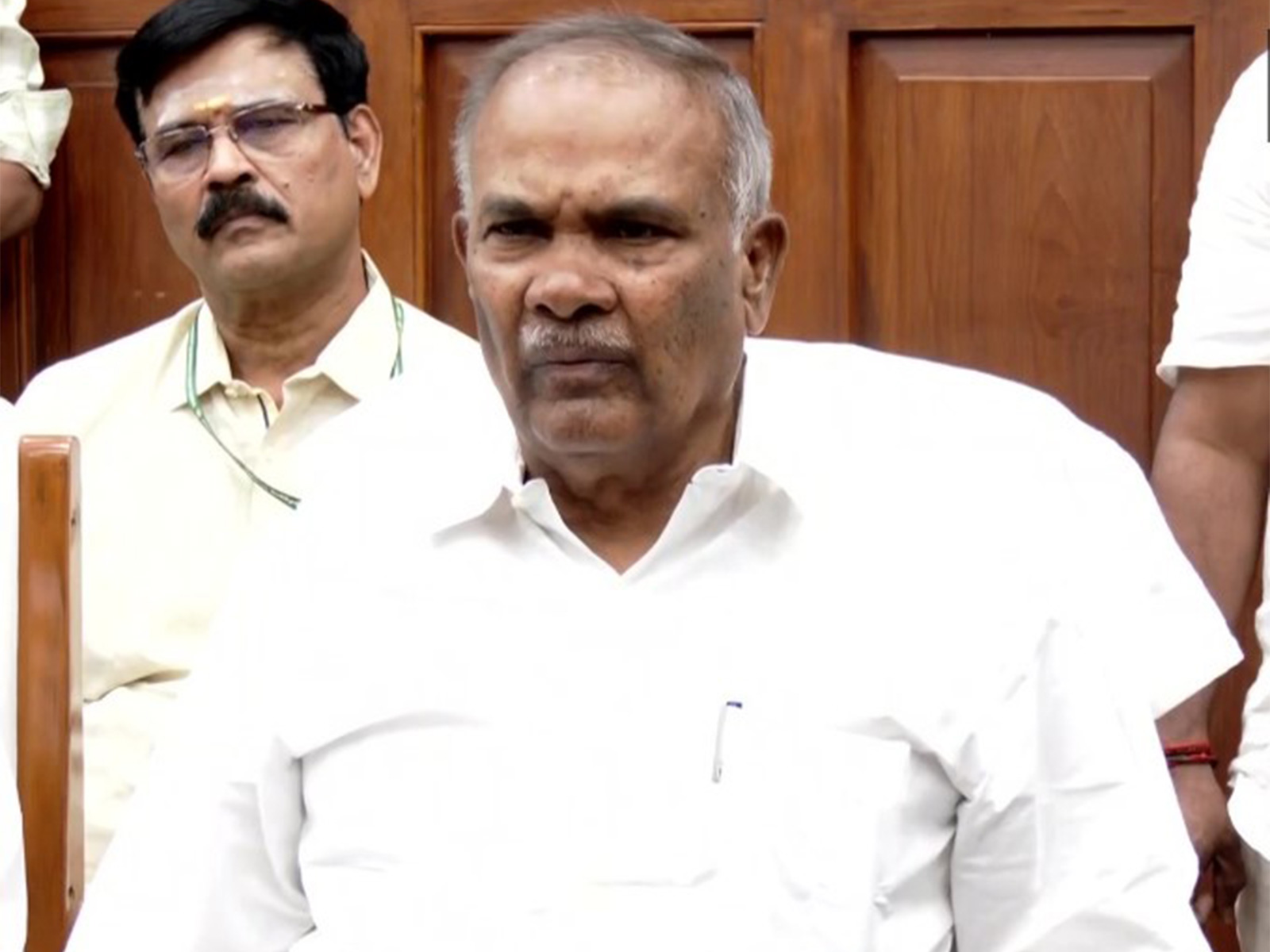 Former Tamil Nadu Assembly Speaker M Appavu (Photo/ANI) Former Tamil Nadu Assembly Speaker M Appavu (Photo/ANI)