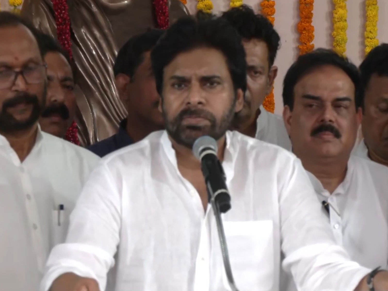 Andhra Pradesh Deputy Chief Minister and Jana Sena Party (JSP) chief Pawan Kalyan (Photo/ANI)