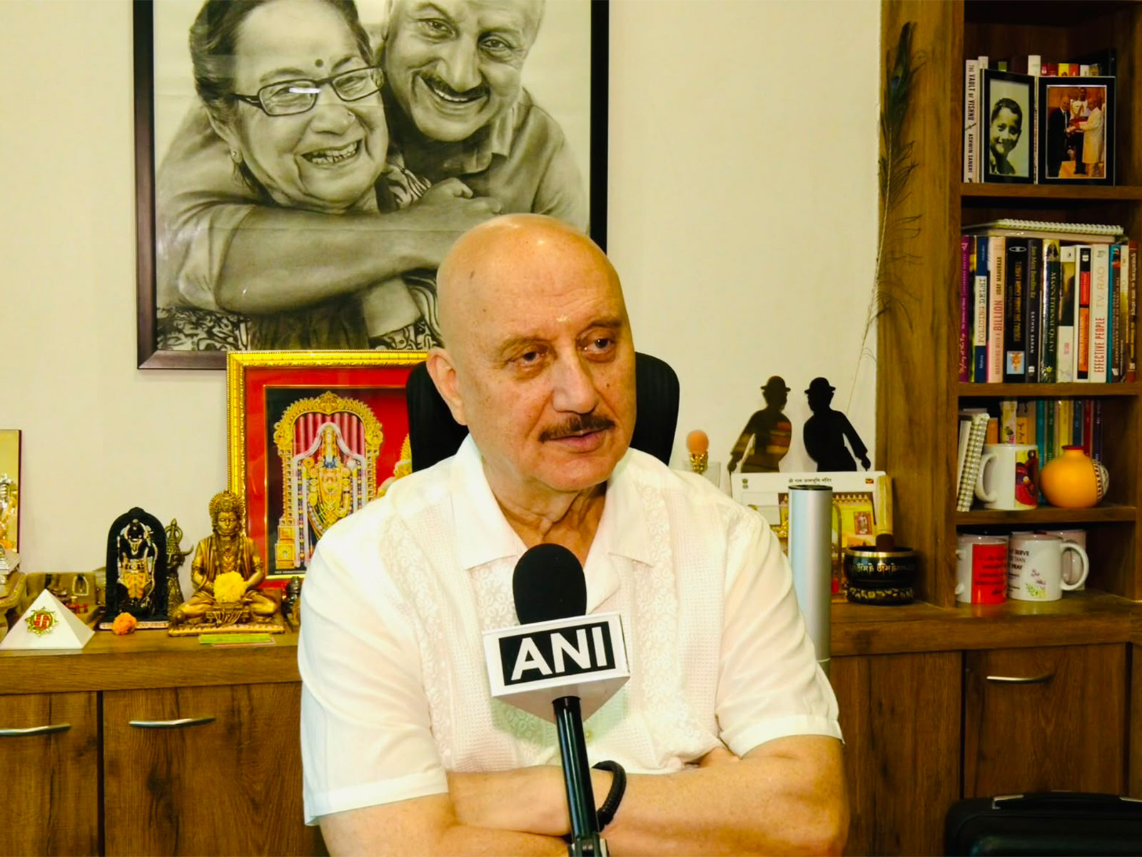 Cinema icon Anupam Kher (Image source: ANI) Cinema icon Anupam Kher (Image source: ANI)