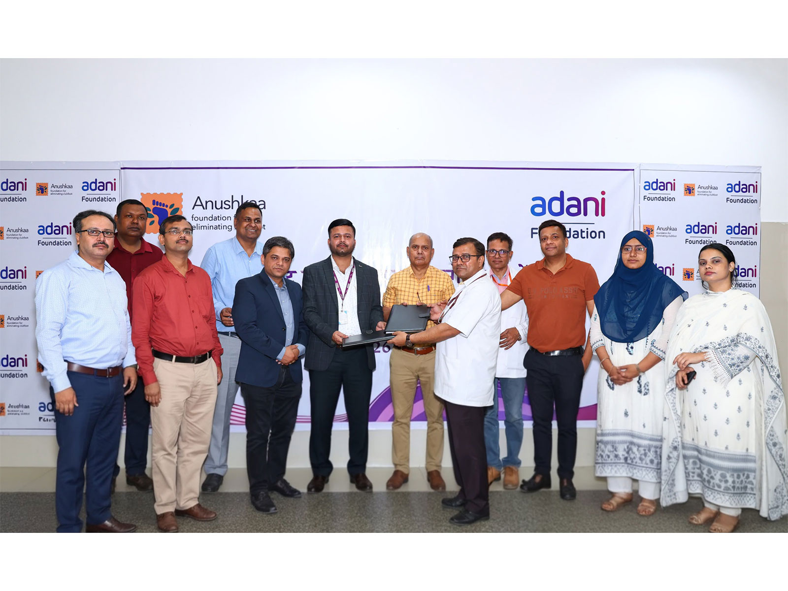 Adani Foundation, Anushkaa Foundation have partnered to support children with clubfoot (Photo/Release)