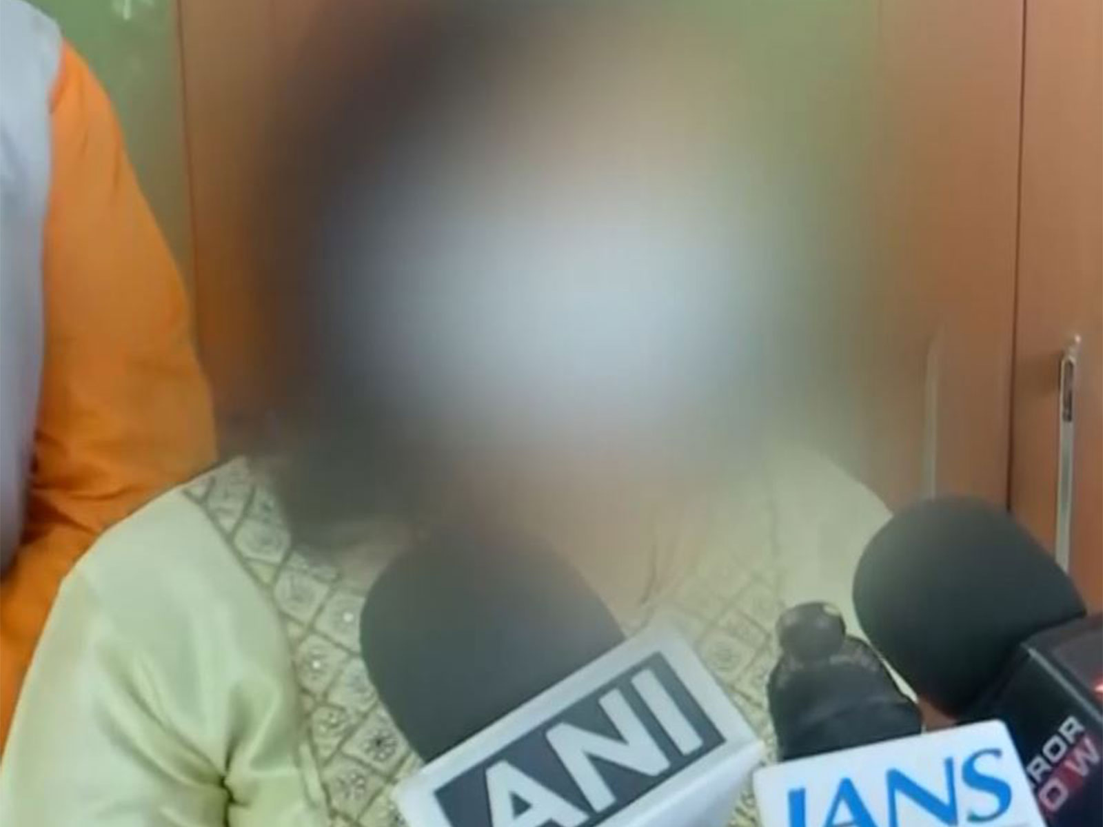 Complainant in alleged religious harassment case  (Photo/ANI)