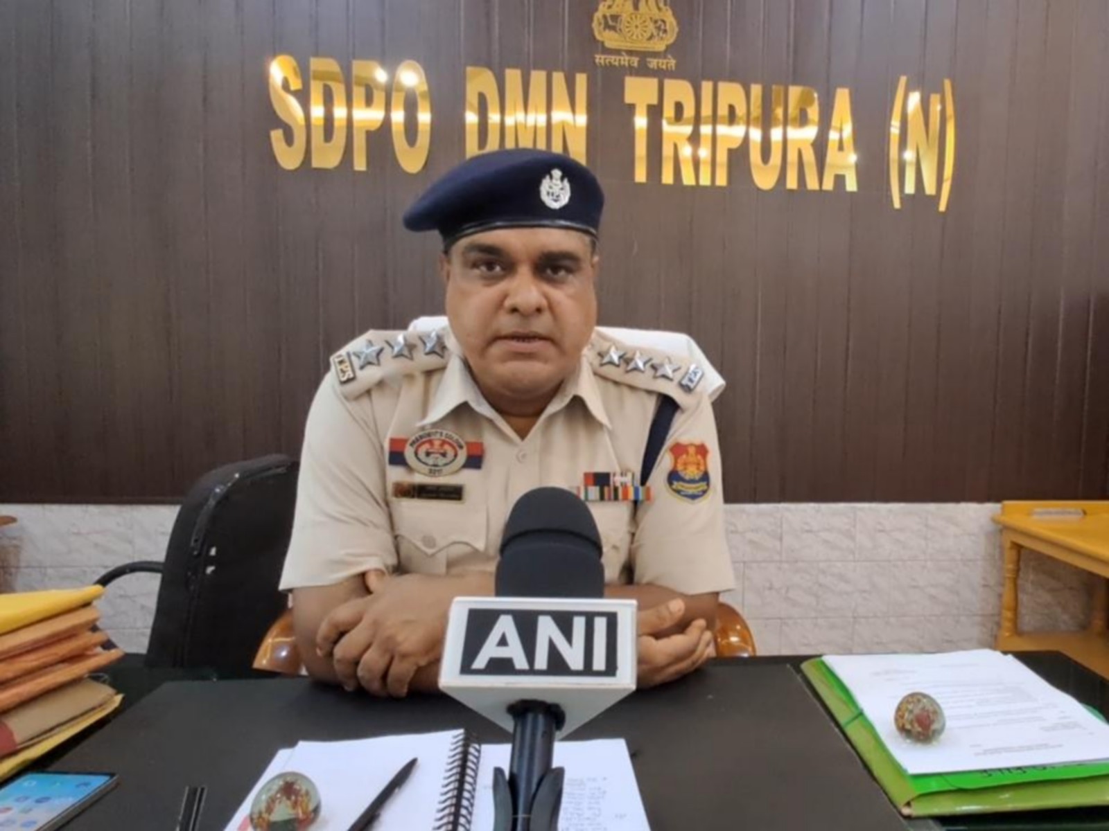 Jayanta karmakar (Sub divisional Police Officer) (Photo/ANI)