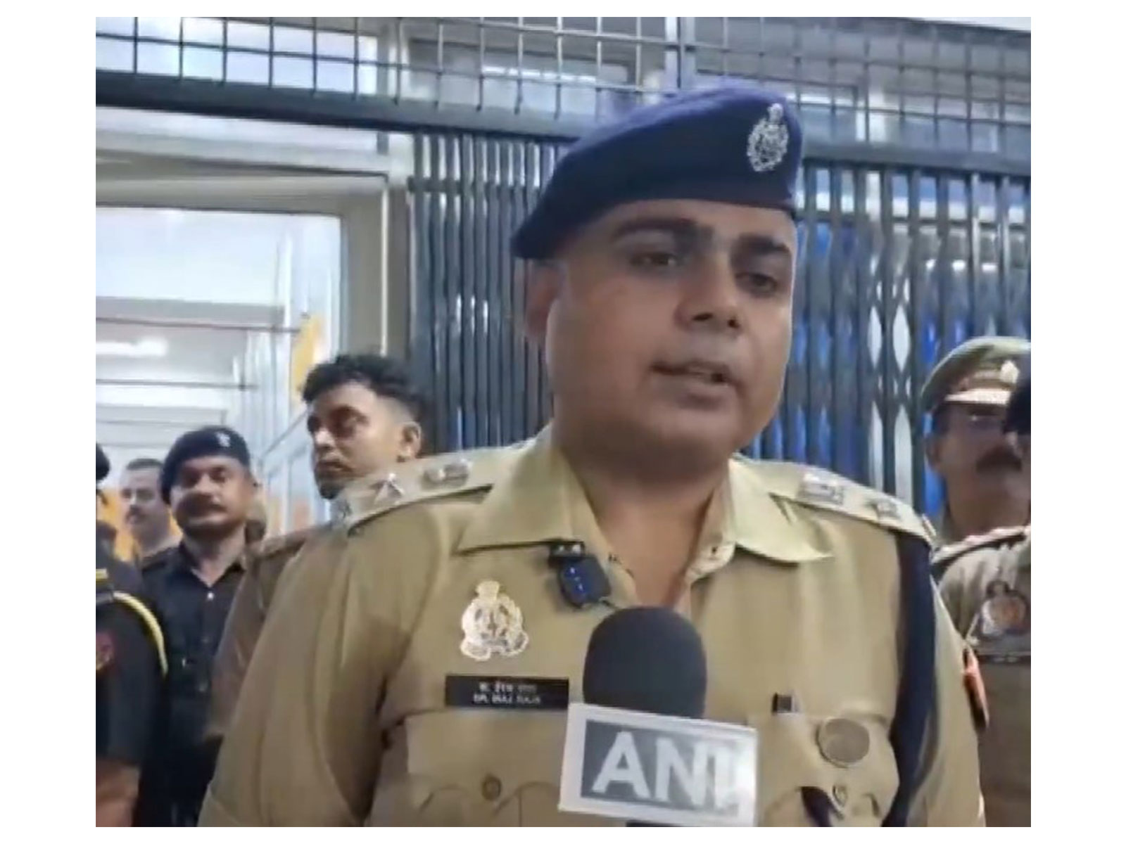 Ghazipur SP Iraj Raja (Photo/ANI)