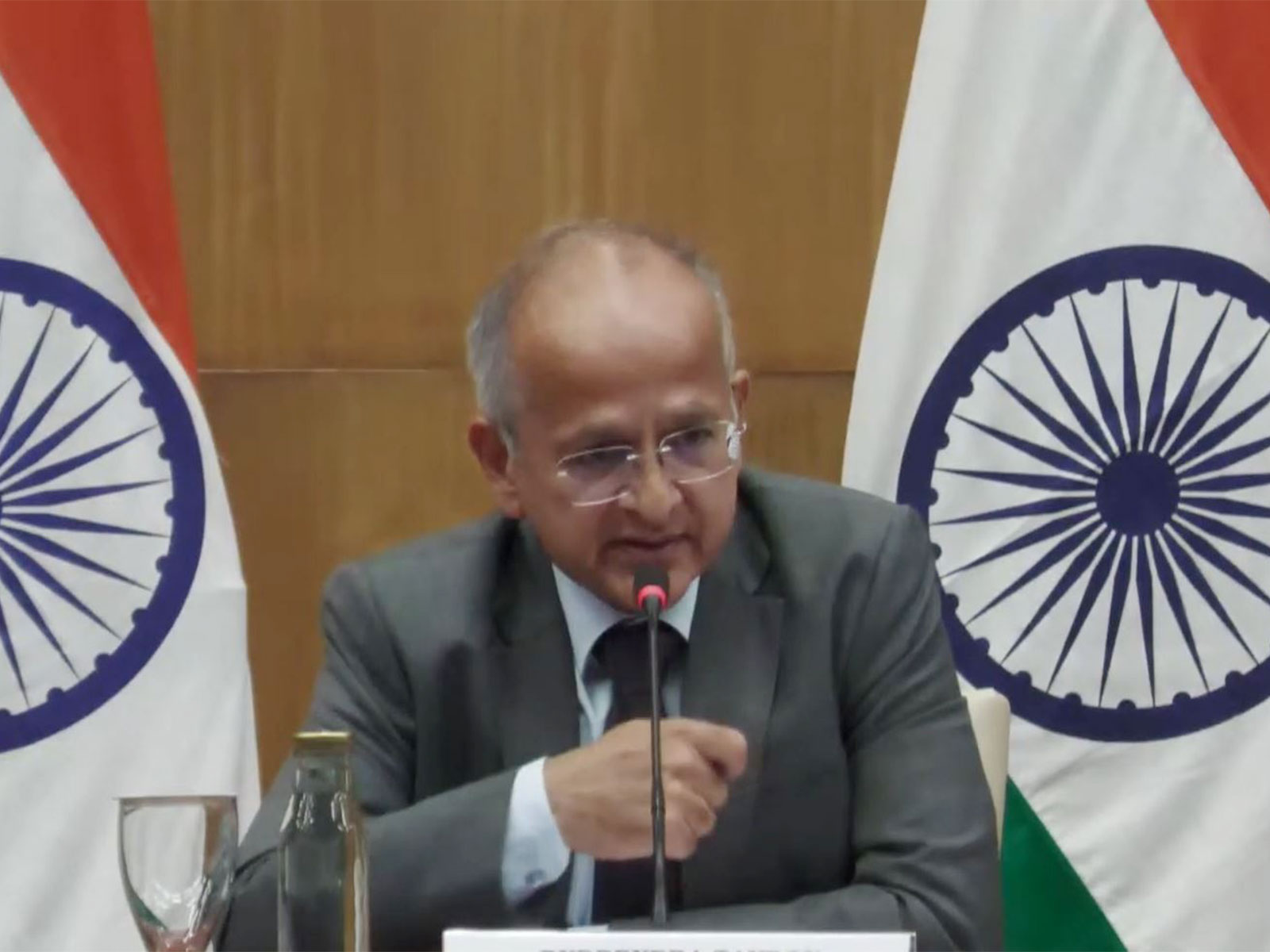 Rudrendra Tandon, Ministry of External Affairs Secretary (East) (Photo: YouTube@ Ministry of External Affairs, India)