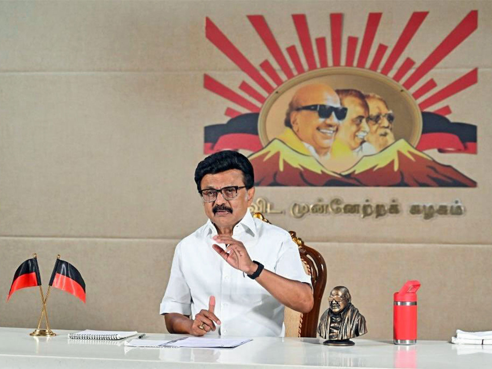 Former Tamil Nadu Chief Minister MK Stalin (File Photo/ANI)