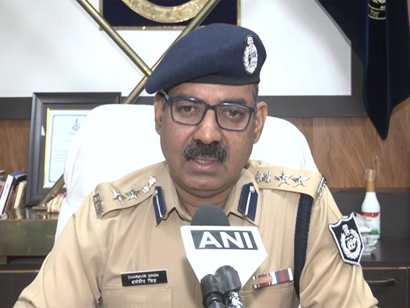Gwalior SSP Dharmvir Singh (Photo/ANI)