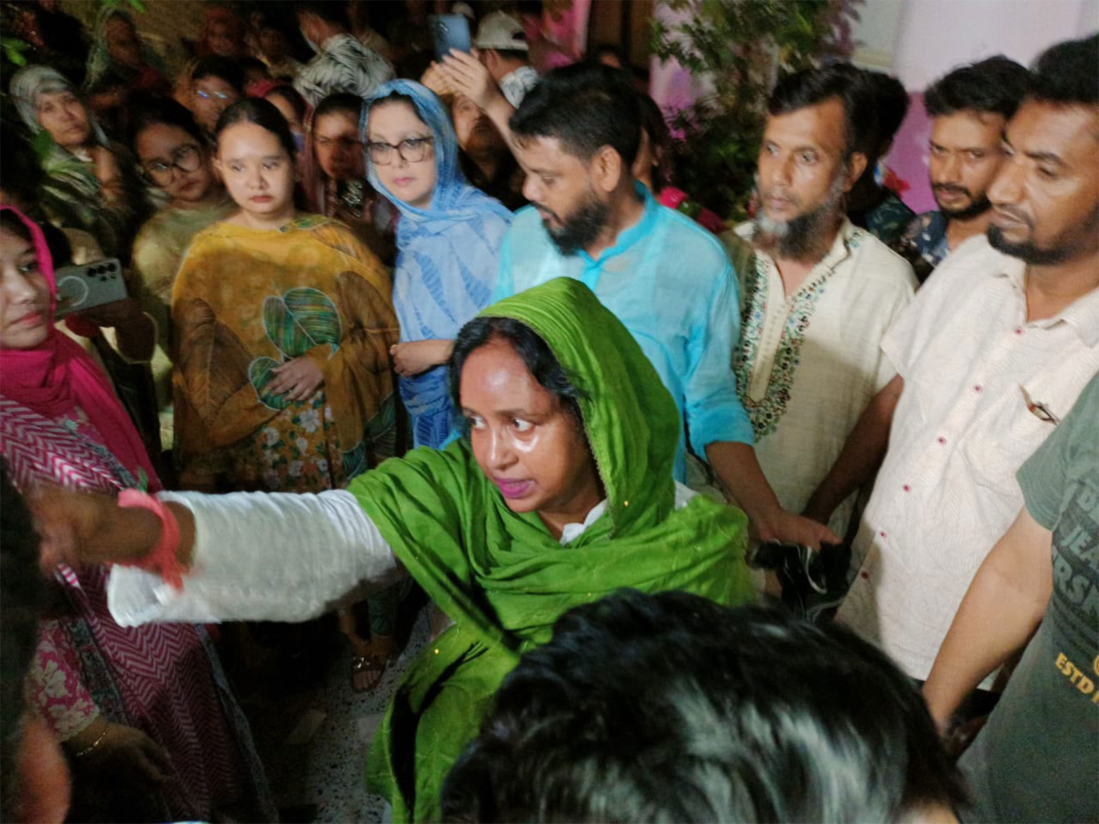 Selina Hayat Ivy, a prominent Awami League leader (Photo/ANI)