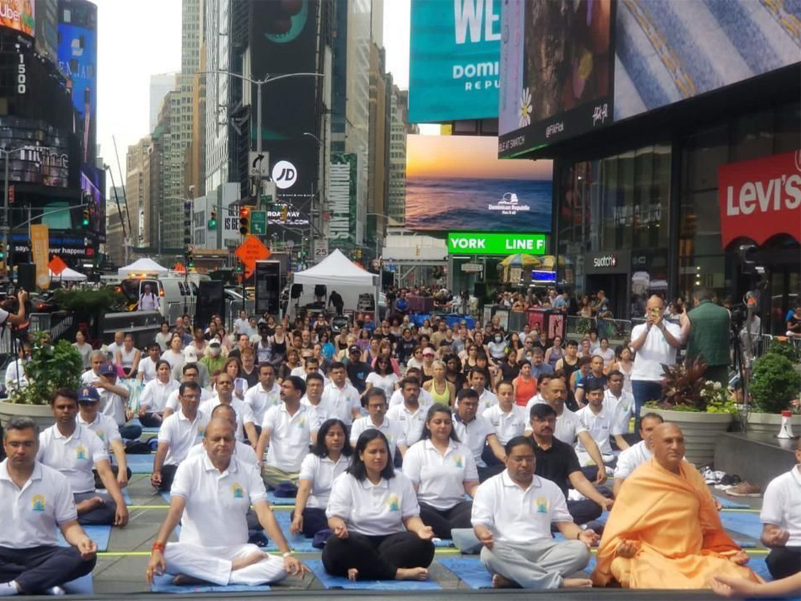 PM Modi’s Yoga Guru to lead New York’s Times Square celebrations on&hellip;