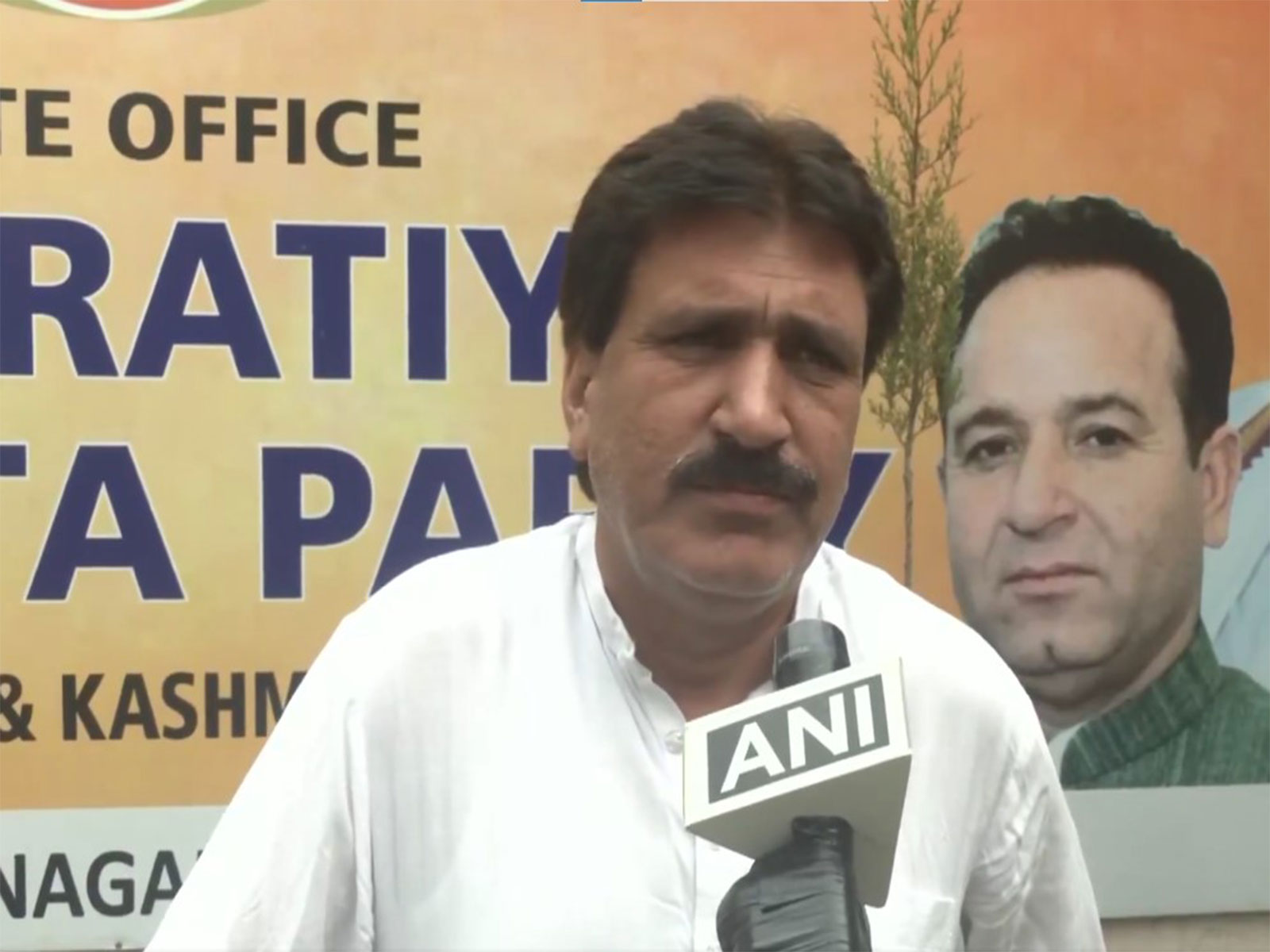  BJP spokesperson Altaf Thakur (Photo/ANI)
