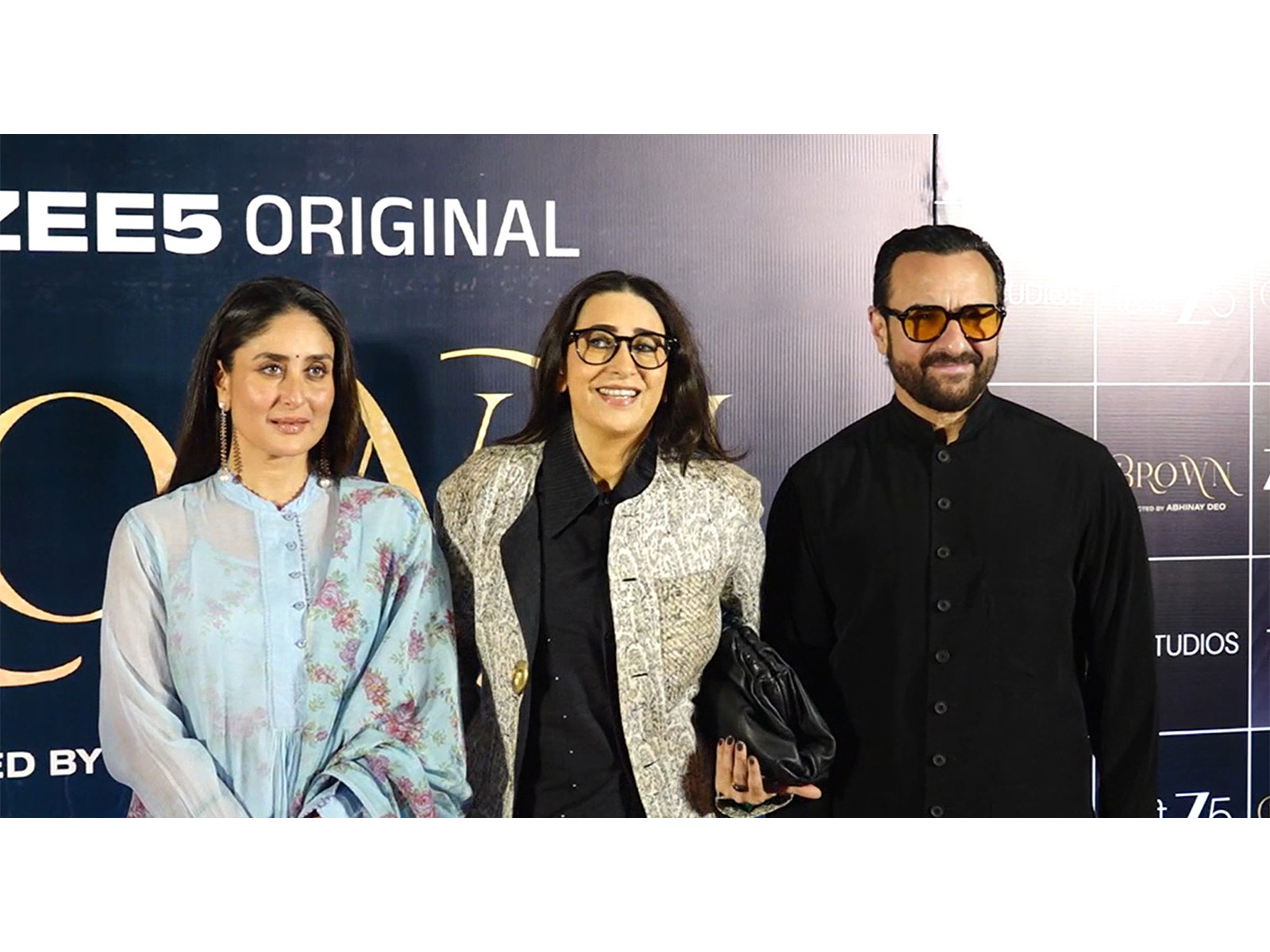 Kareena Kapoor, Karisma Kapoor, Saif Ali Khan (Photo/ANI) 