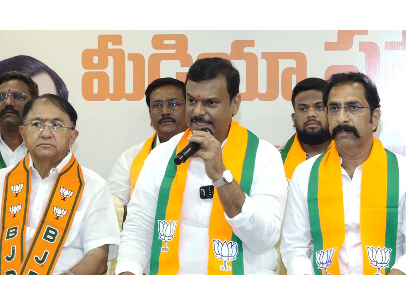 Andhra Pradesh BJP President PVN Madhav ( File Photo/ANI)