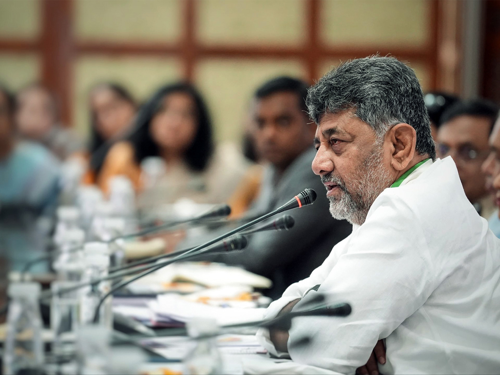 Karnataka CM DK Shivakumar holds first official cabinet meeting at Vidhana Soudha (File Photo/ANI) Karnataka CM DK Shivakumar holds first official cabinet meeting at Vidhana Soudha (File Photo/ANI)