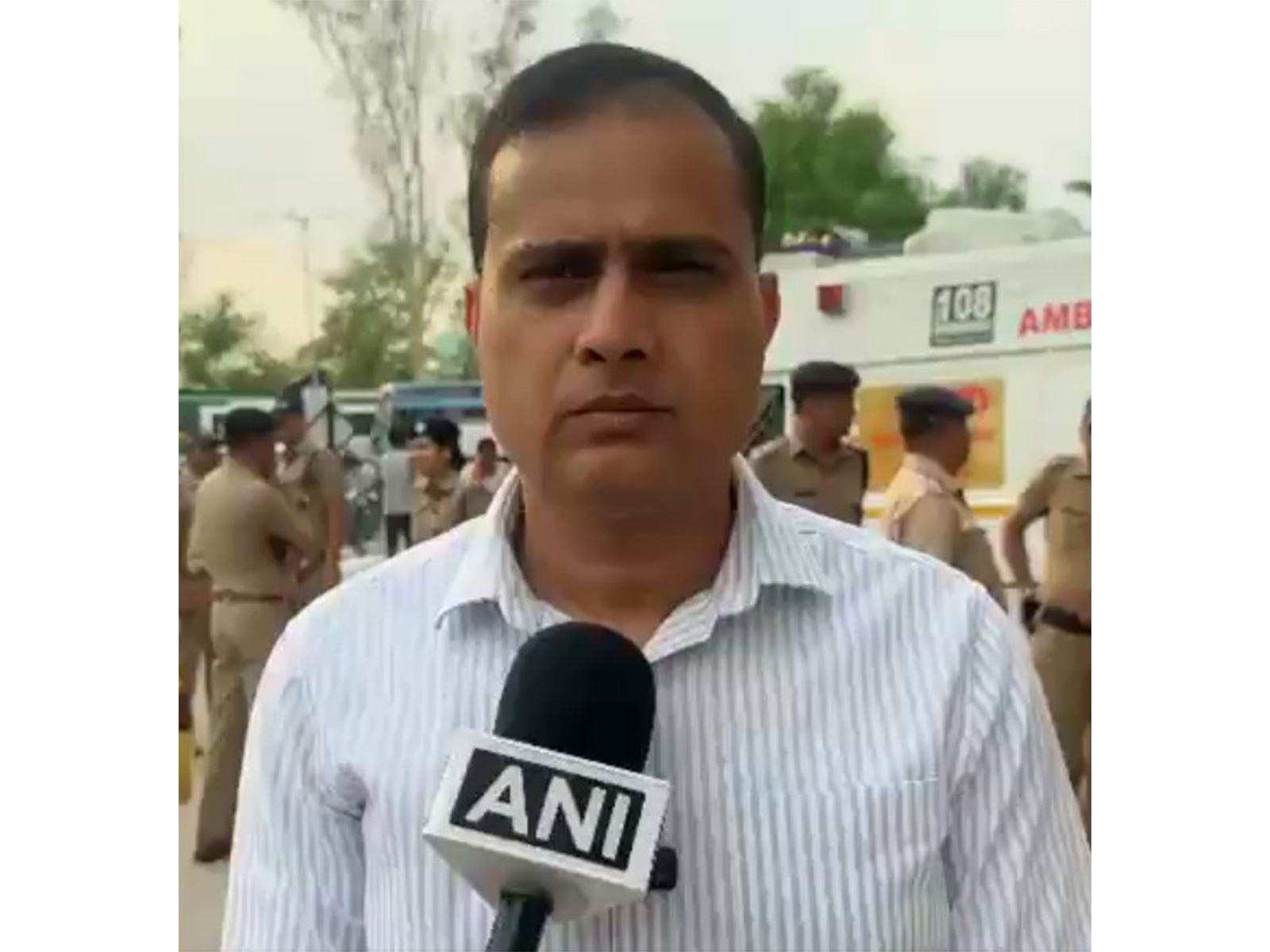Inspector General of Police (Law and Order) Sunil Kumar Meena (Photo/ANI) Inspector General of Police (Law and Order) Sunil Kumar Meena (Photo/ANI)