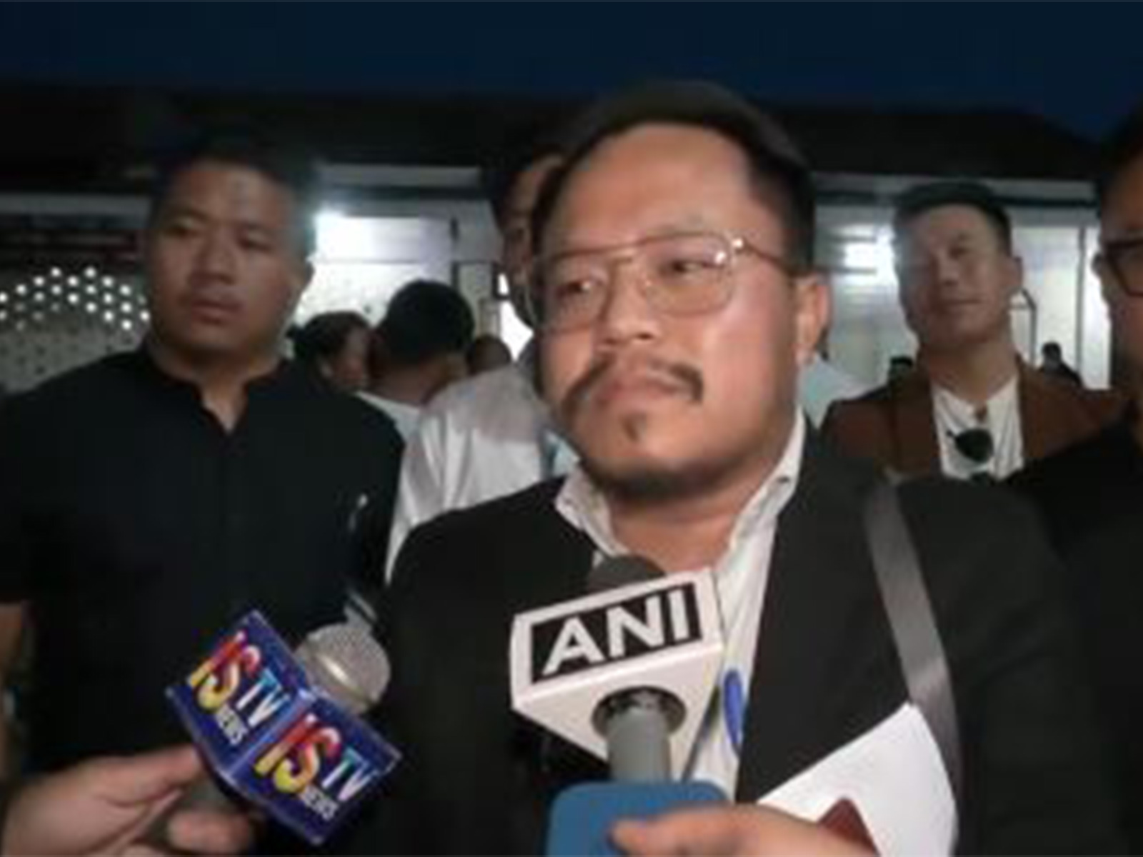 All Naga Students’ Association, Manipur President Th. Angteshang Maring (Photo/ANI)